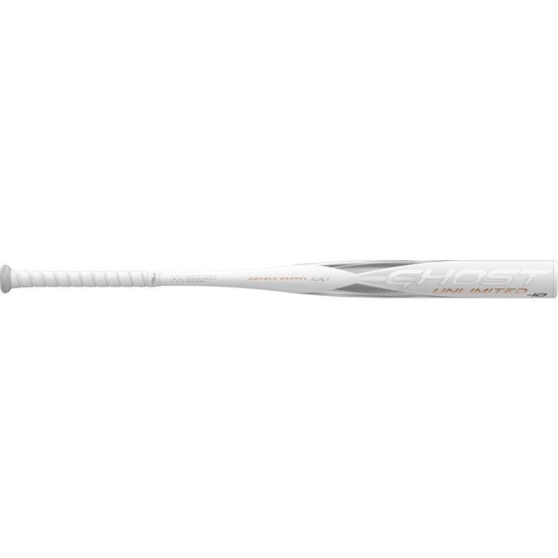 EASTON Ghost Unlimited 2023 Fastpitch Softball Bat -10 White/Silver - Fastpitch Softball Bats at Academy Sports