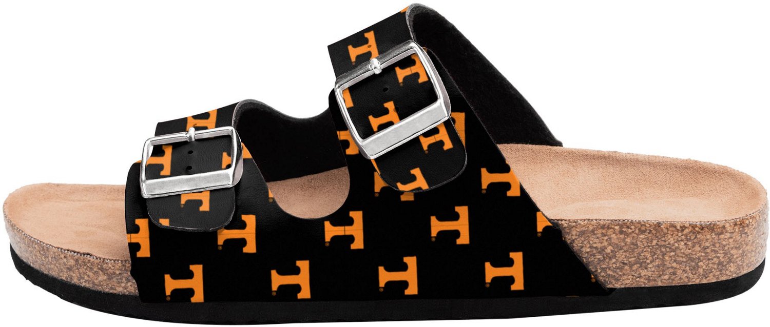 FOCO Women's University of Tennessee Double Buckle Slide Sandals