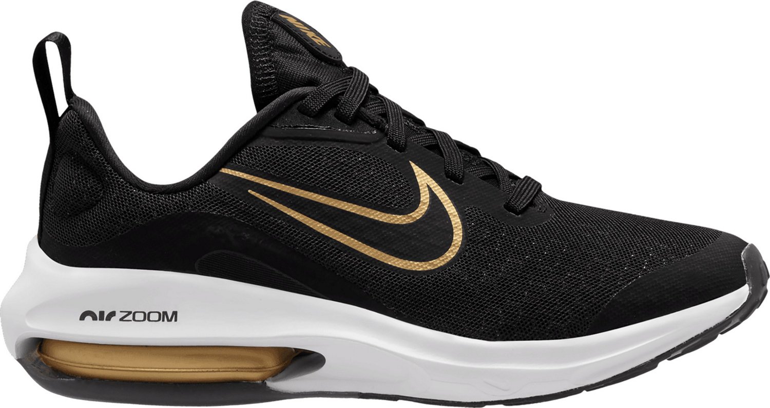 Women's air max motion 2 trainers - black/gold clearance star