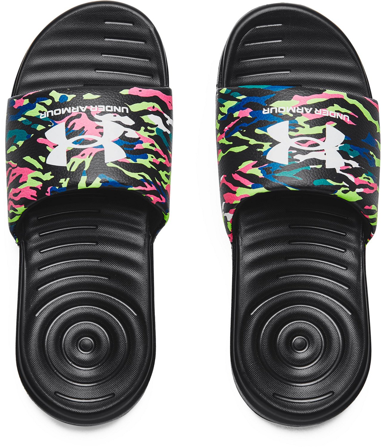 Under Armour Boys' Ansa Graphic Slides | Free Shipping at Academy