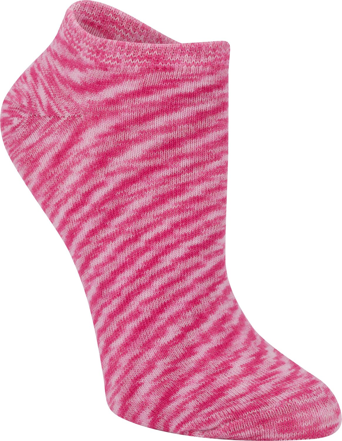 BCG Women’s Super Soft Pastel Space Dye No-Show Socks 6 Pack - view number 2