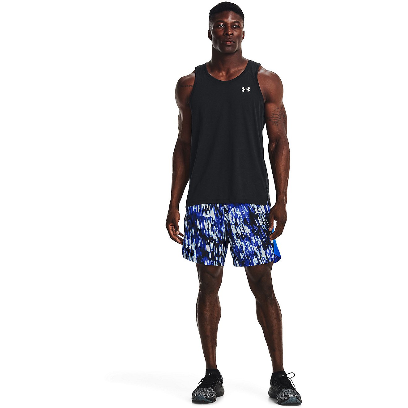 Under Armour Men's Launch Run Print Shorts 7 in                                                                                  - view number 3