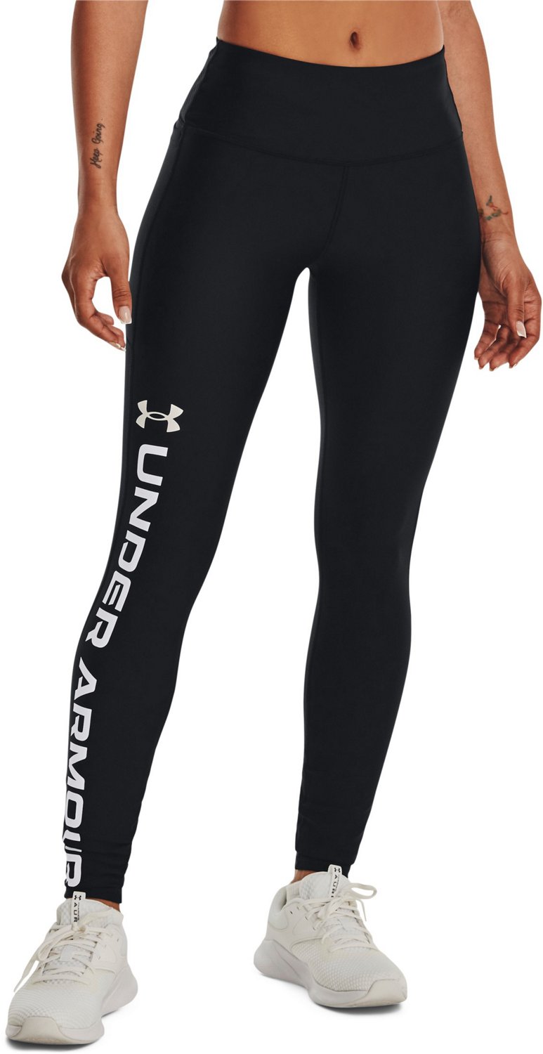 Under Armour Training Heat Gear high rise sculpt leggings in black