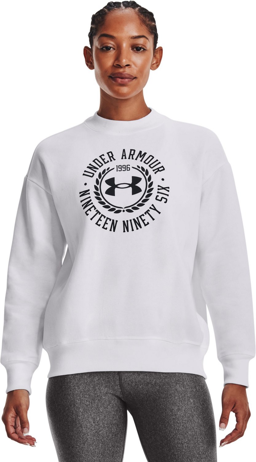 Under Armour Women's Rival Fleece Graphic Long Sleeve T-shirt | Academy