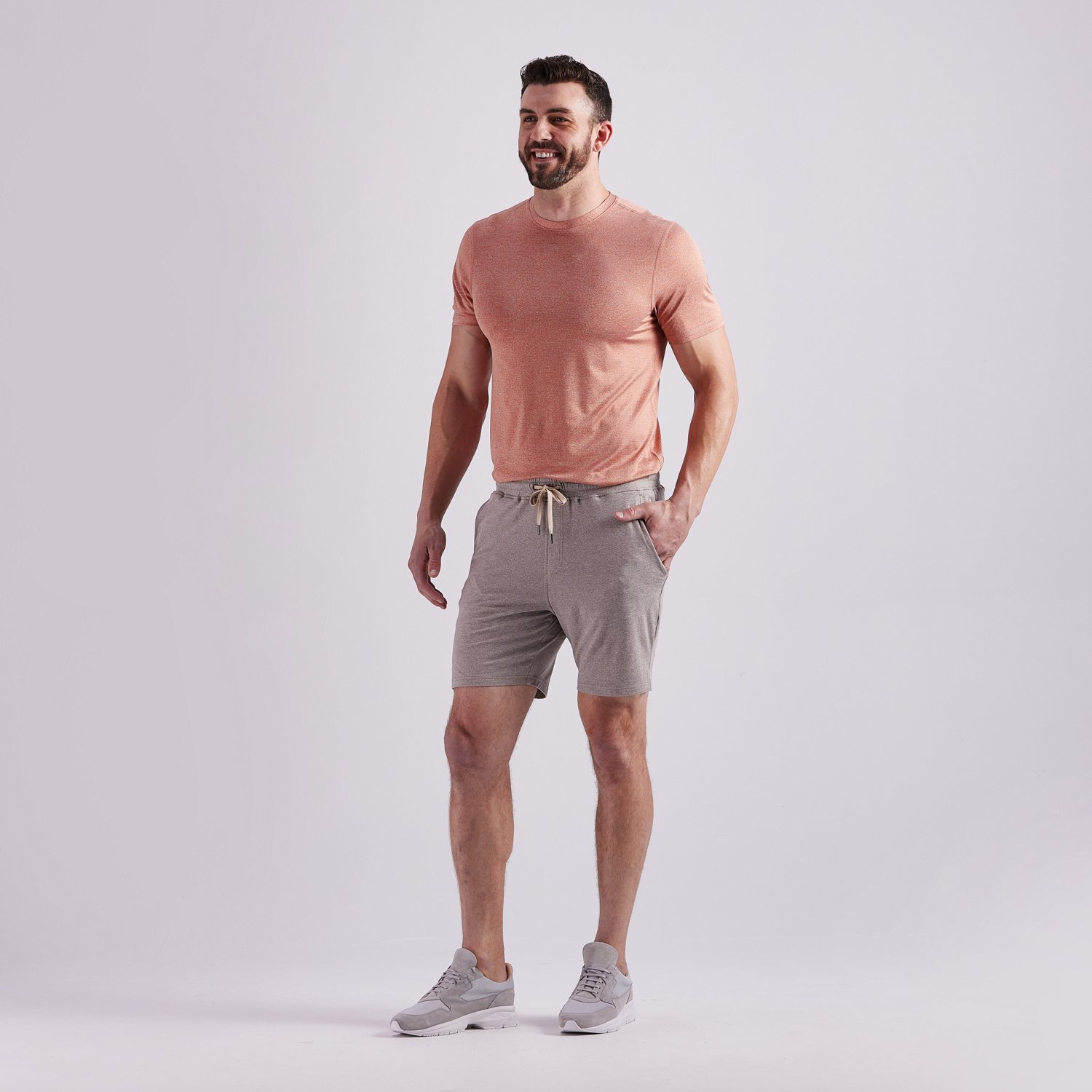 R.O.W. Men's Ryan Cozy Shorts 7 in Academy