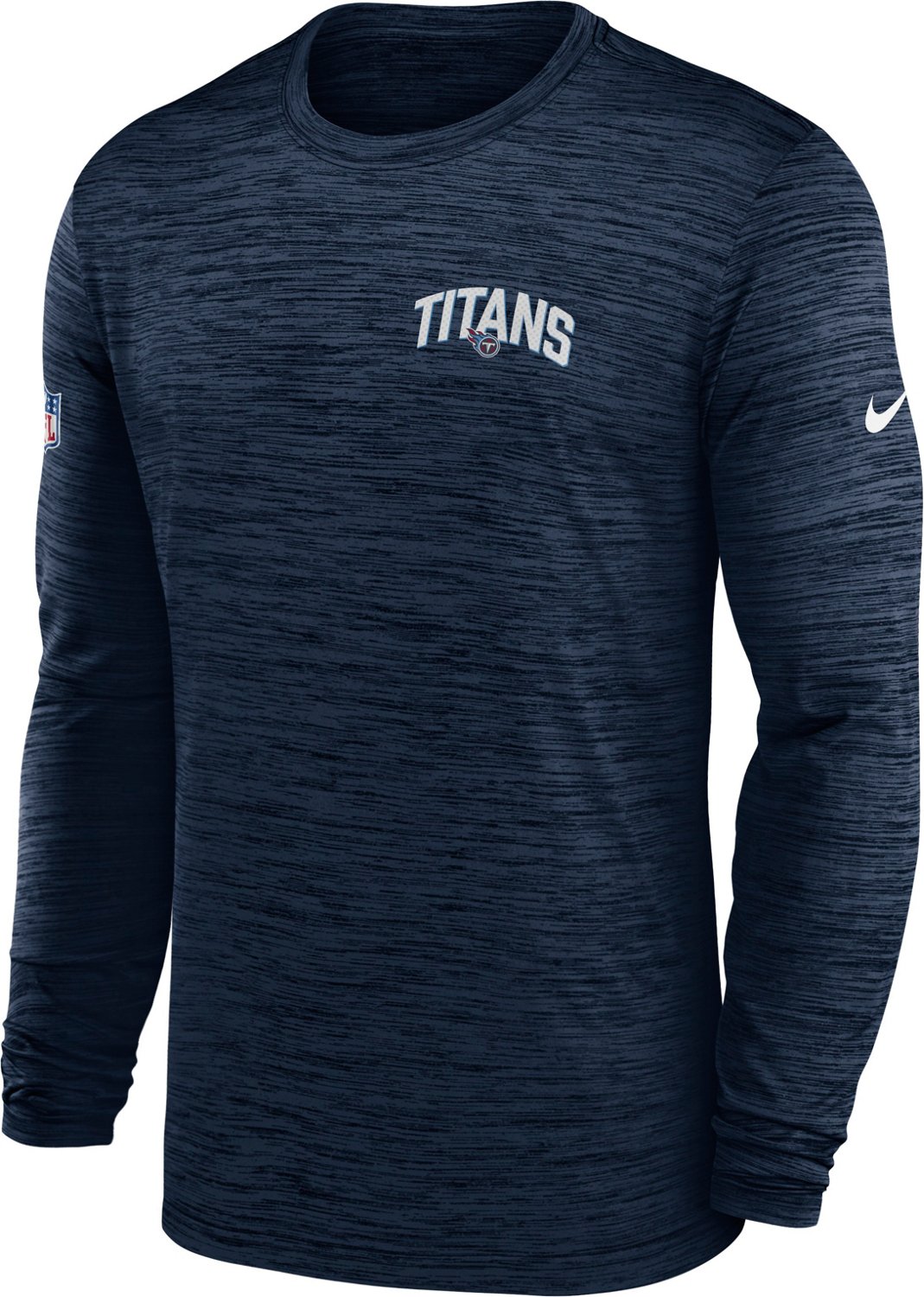 Nike Men's Tennessee Titans Dri-FIT Team Velocity Long Sleeve T-shirt ...