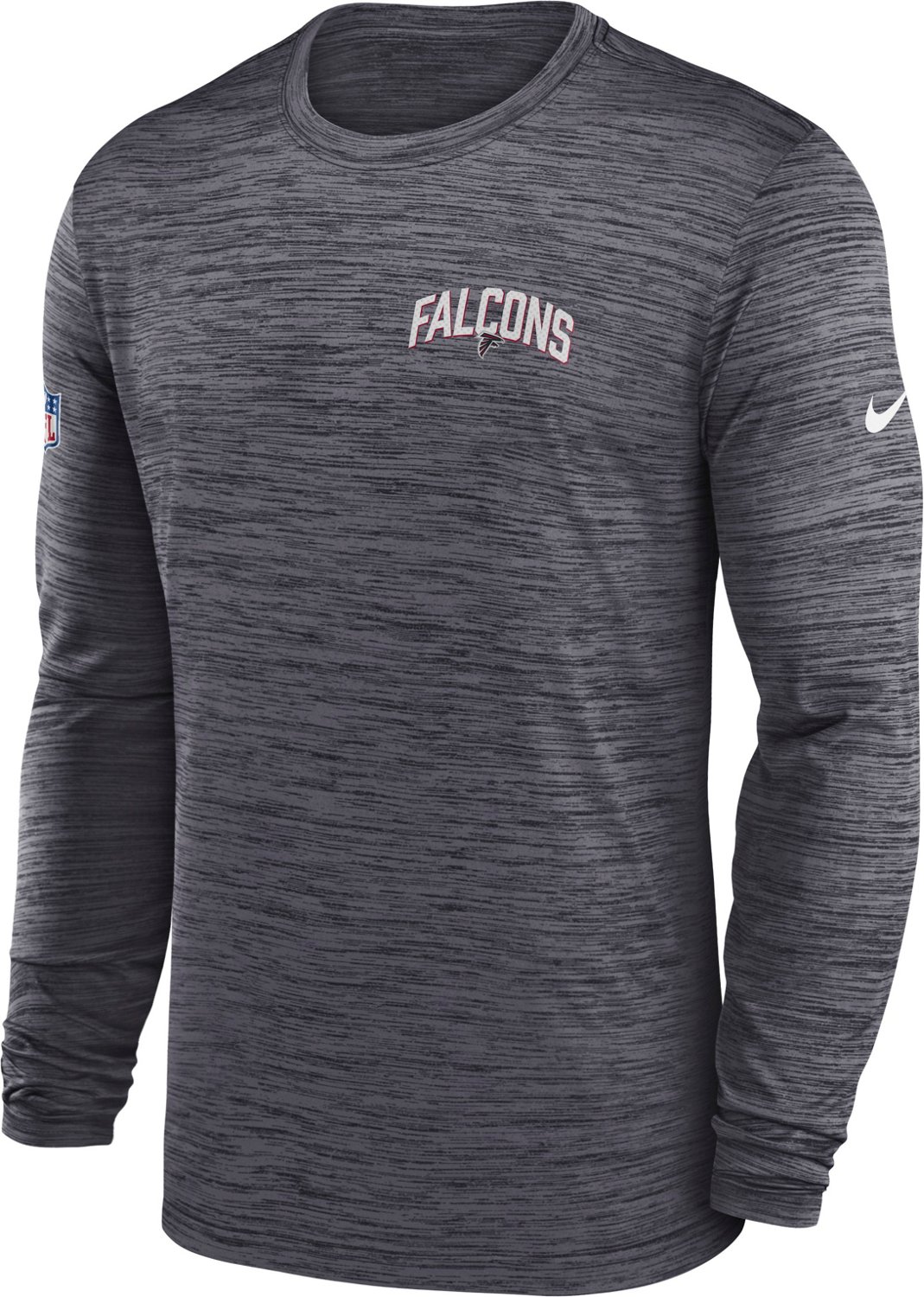 Nike Men's Atlanta Falcons Dri-FIT Team Velocity Long Sleeve T