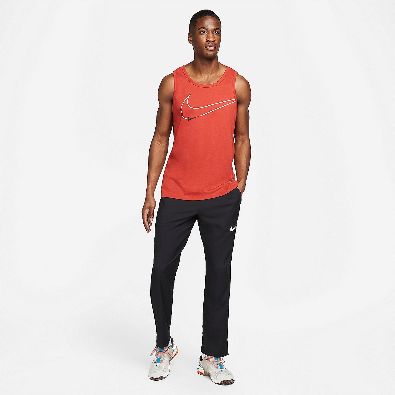 Nike Men's Dri-FIT Team Woven Pants                                                                                              - view number 3