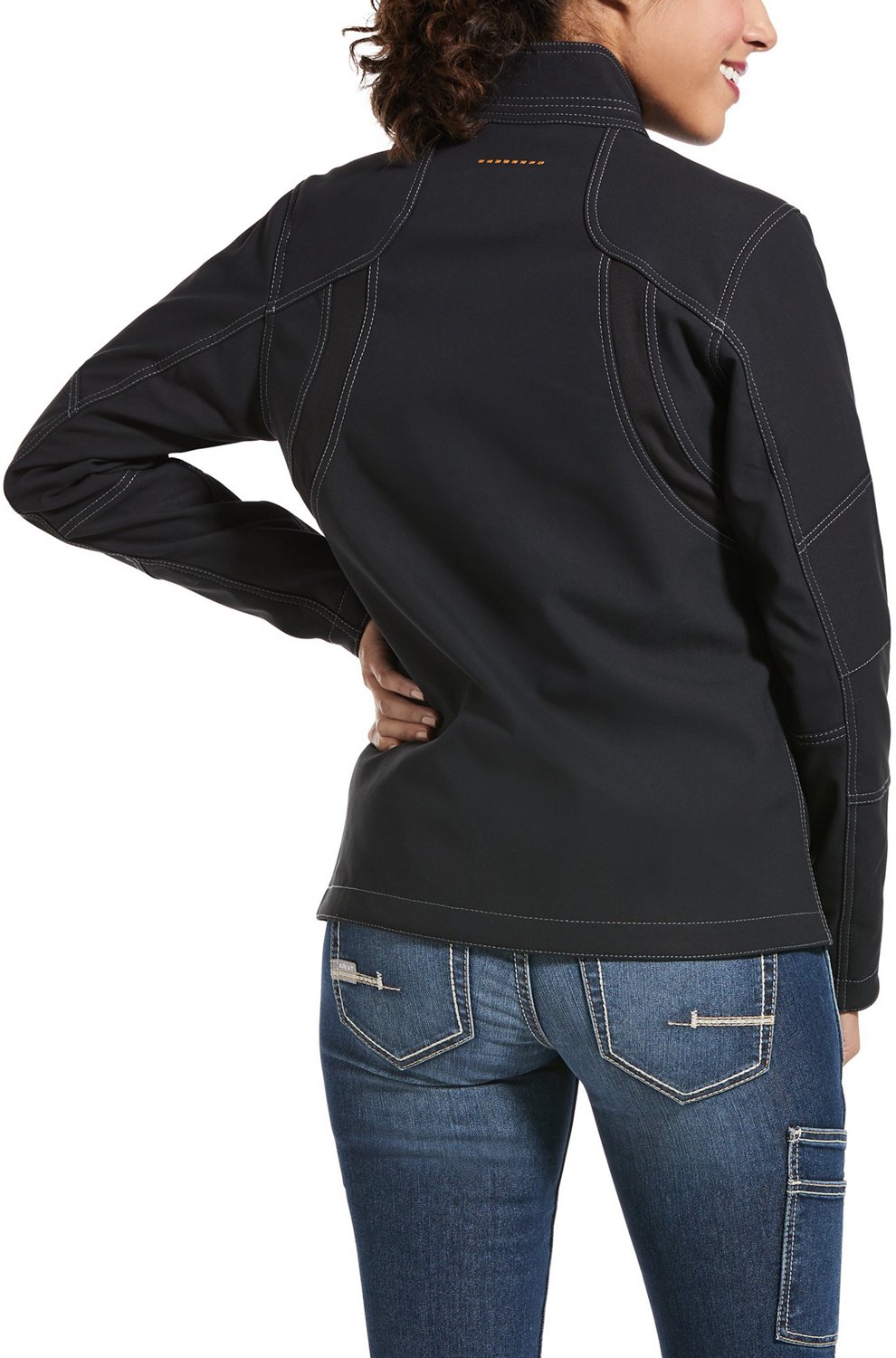 Ariat Women's Rebar Stretch Canvas Softshell Jacket                                                                              - view number 2