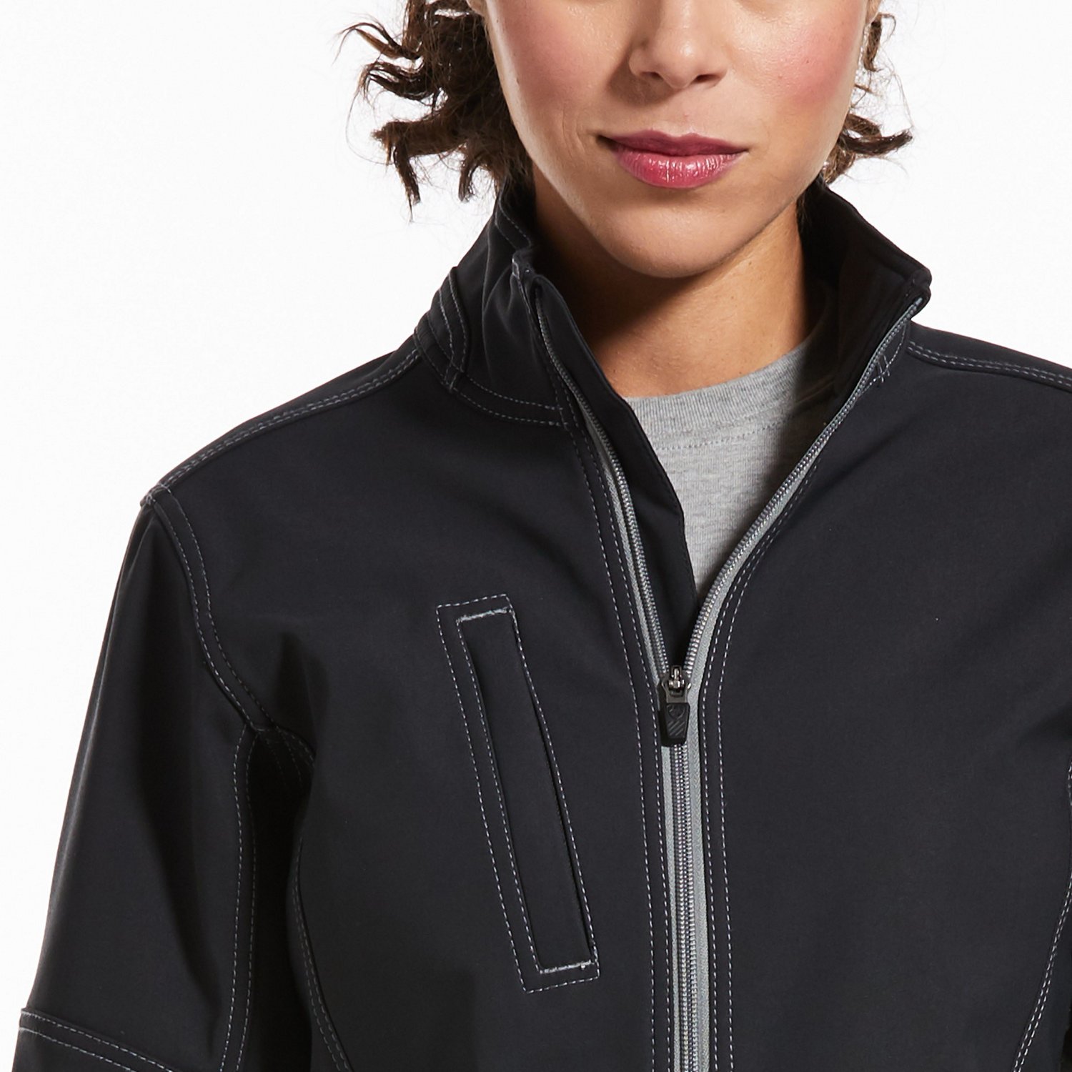 Ariat Women's Rebar Stretch Canvas Softshell Jacket                                                                              - view number 3