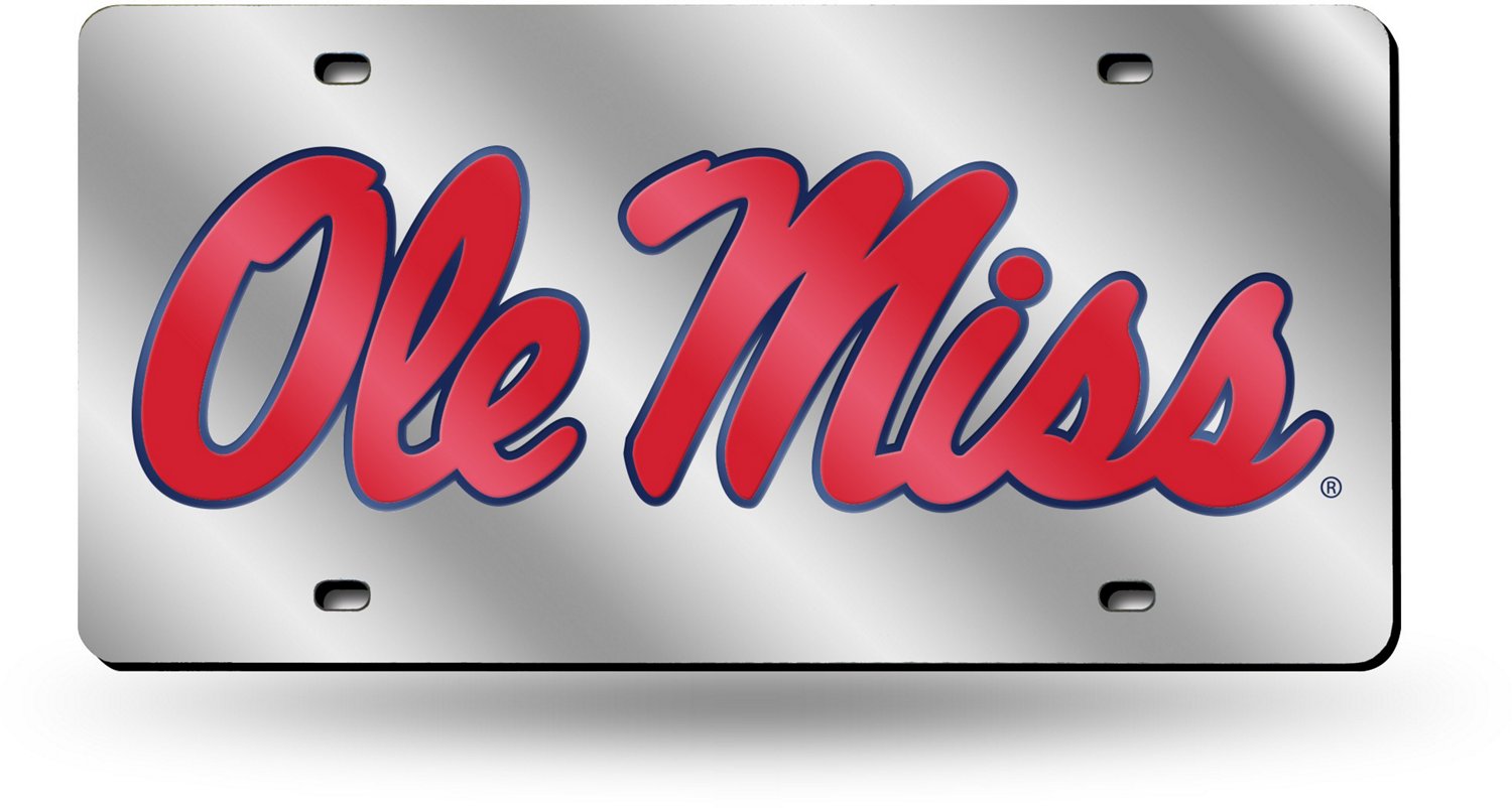 Rico University of Mississippi Laser-Cut Auto Tag