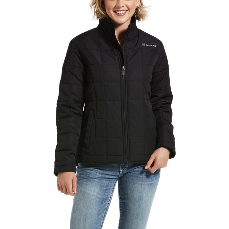 Ariat Women's Crius Insulated Jacket Black, Small - Women's Athletic Jackets at Academy Sports product image
