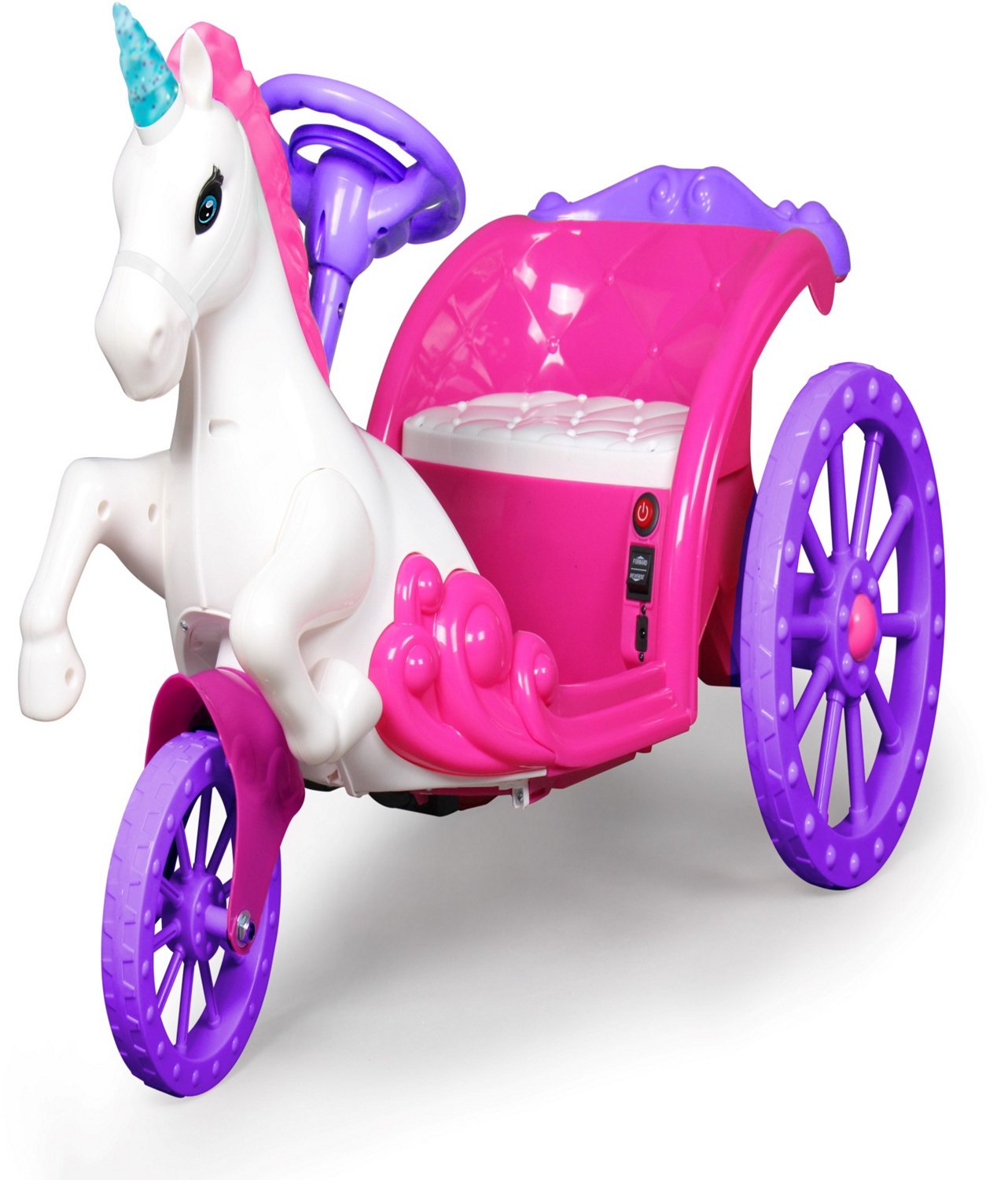 Best Ride On Cars Unicorn Carriage Ride On Toy | Academy