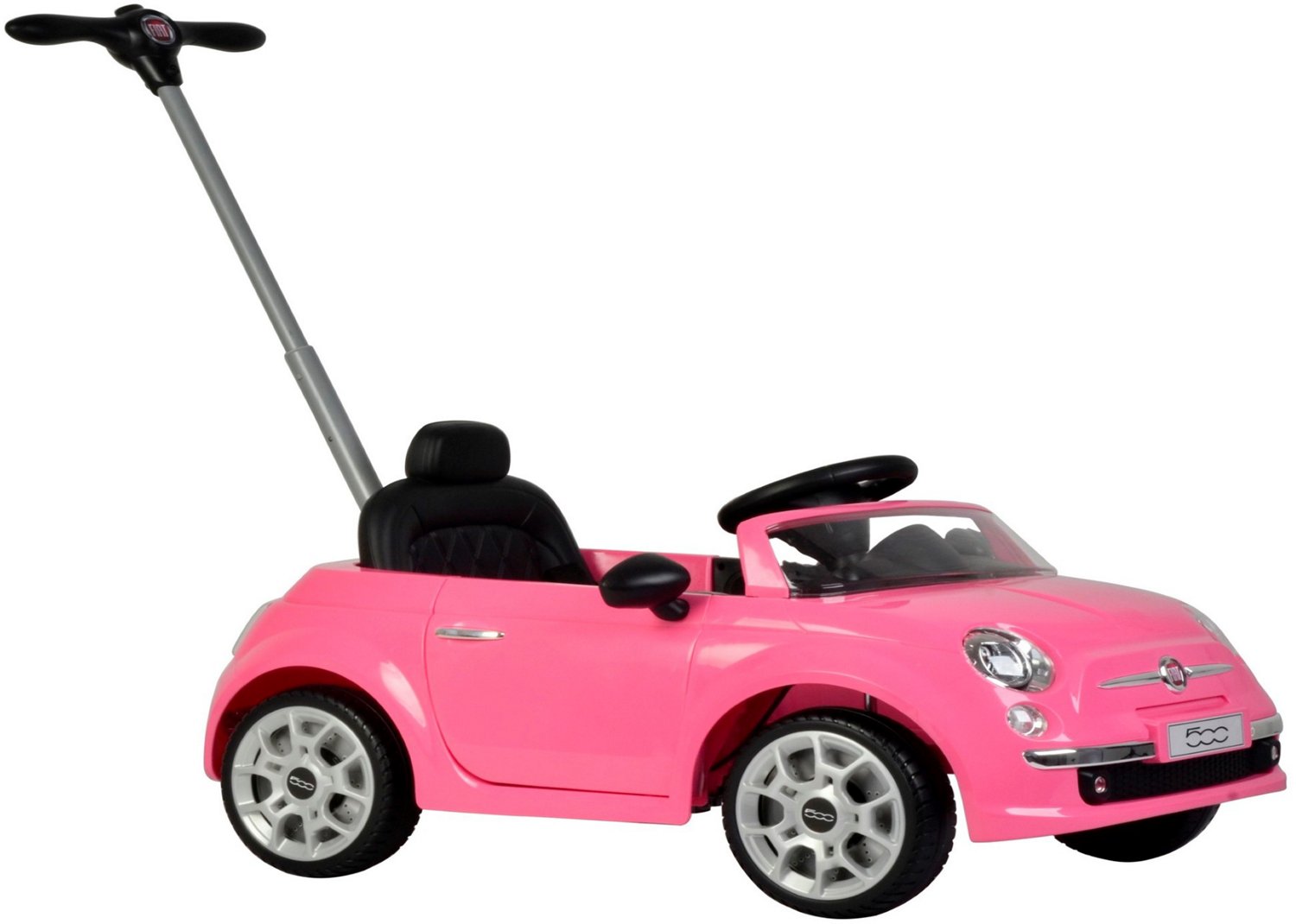 Best Ride On Cars Fiat 500 Push Car Stroller                                                                                     - view number 3