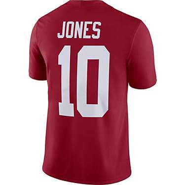 Nike Men's University of Alabama Mac Jones #10 Replica Game Jersey                                                              