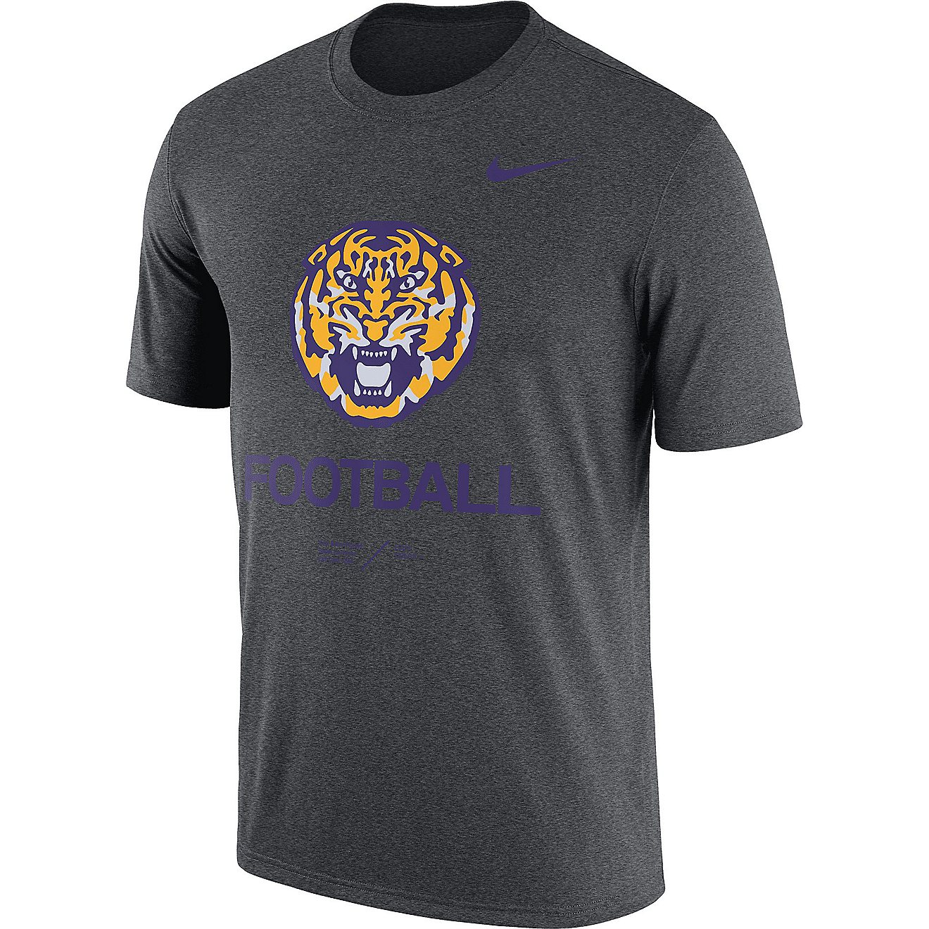 Nike Men's Louisiana State University Dri-FIT Legend Graphic T-shirt                                                             - view number 1