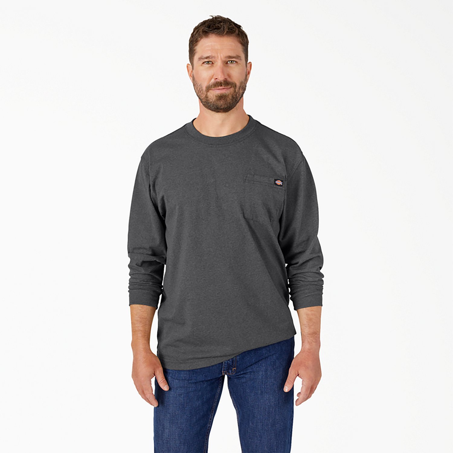 Dickies Men's Long Sleeve Heavyweight T-shirt                                                                                    - view number 2