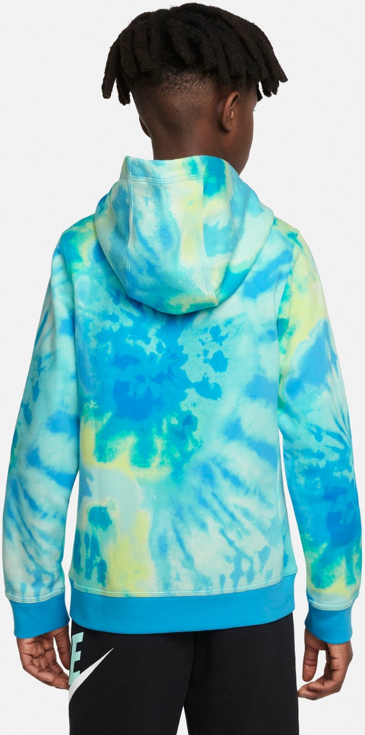 nike dye pullover hoodie