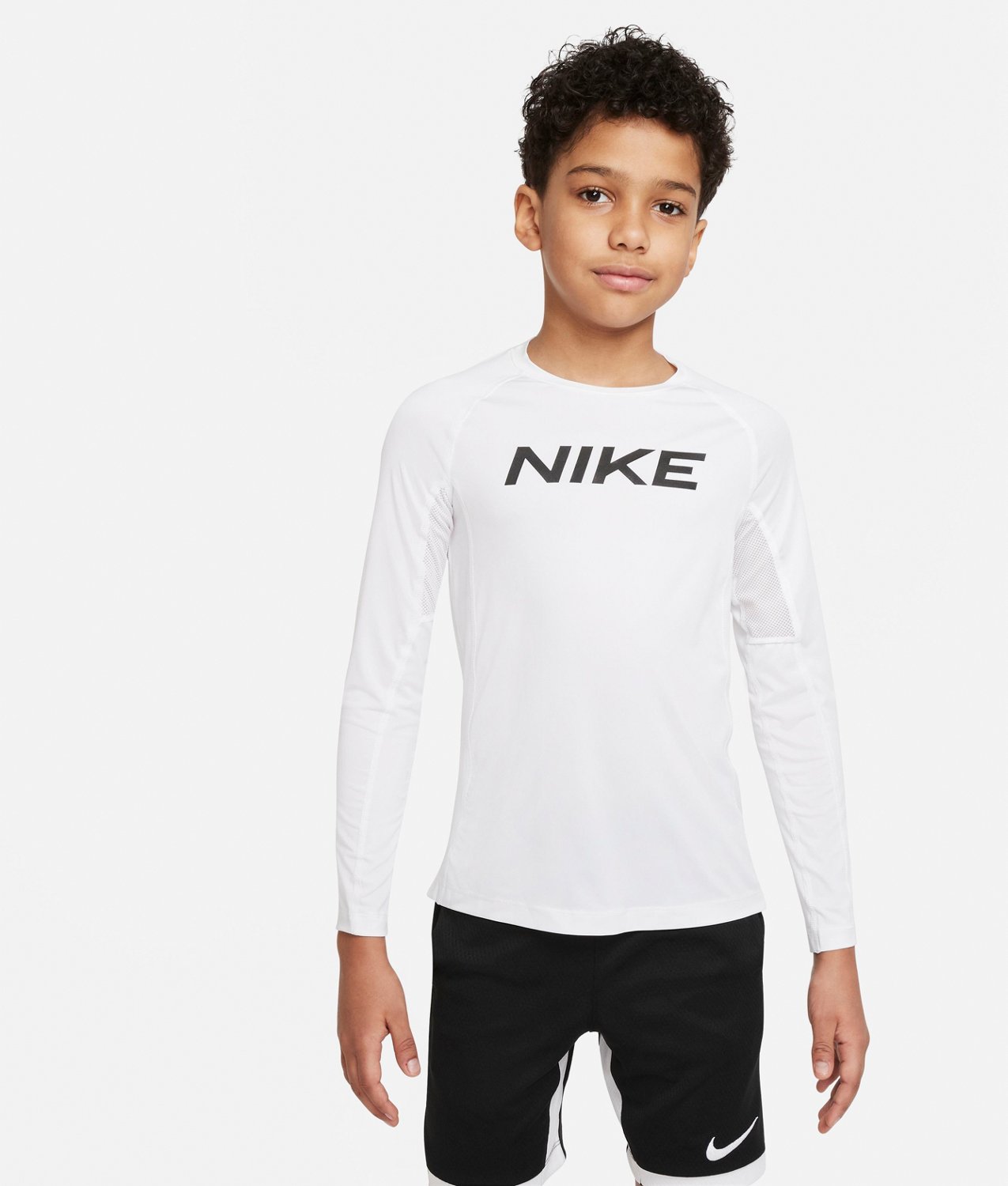 Nike Boys' Pro Competitive Long Sleeves Shirt | Academy
