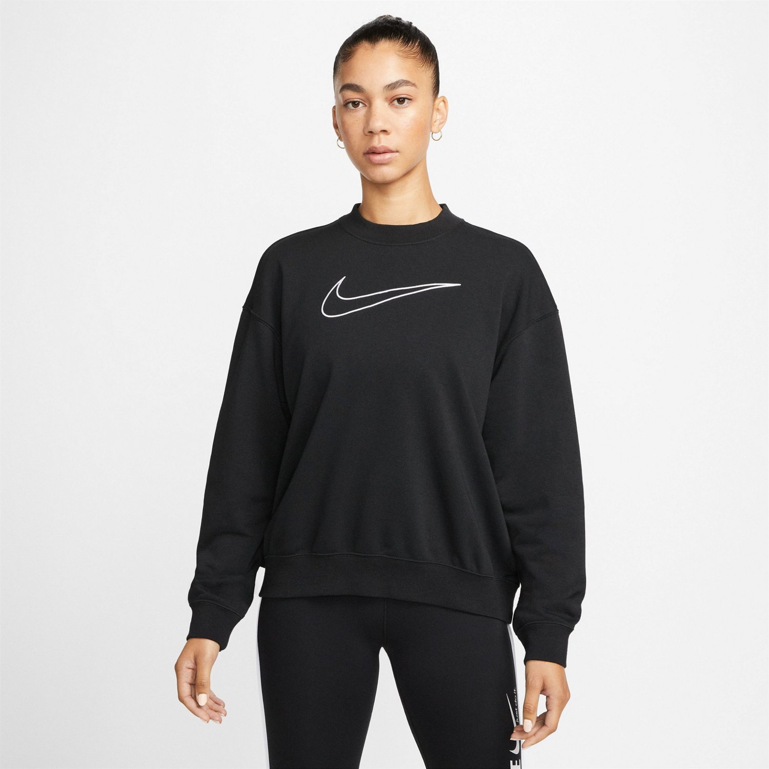 Agrícola Adelante Correo Nike Women's Dri-FIT Get Fit Graphic Crew Neck Long Sleeve Sweatshirt |  Academy