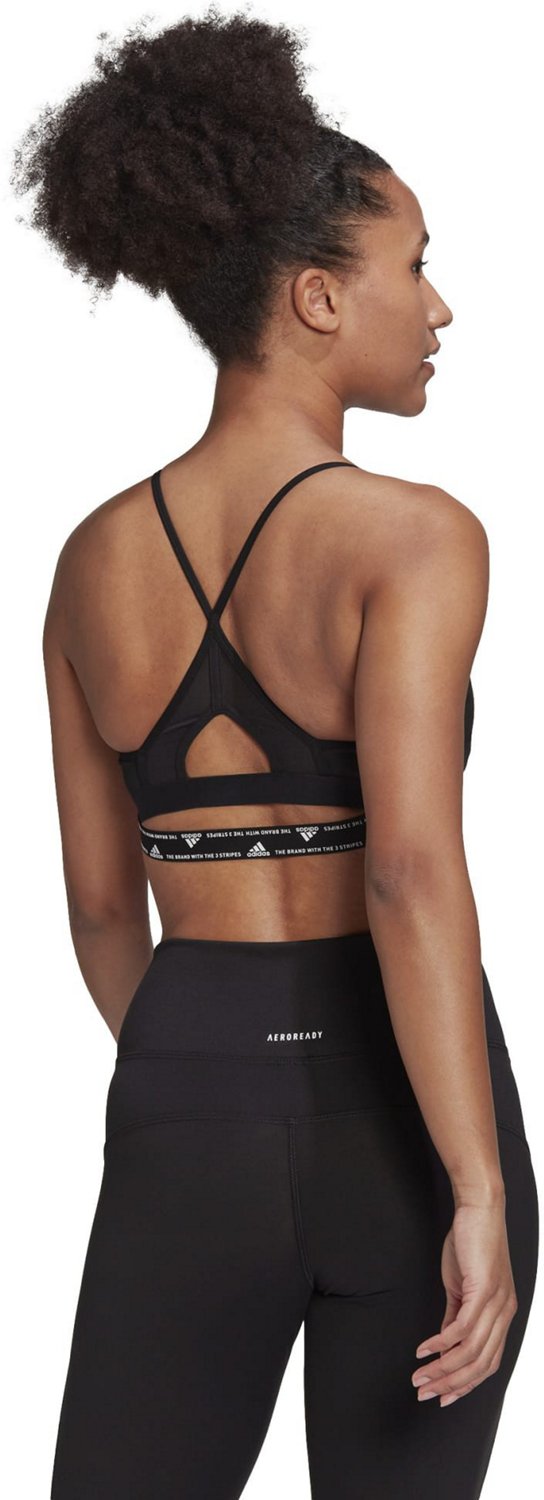 adidas Women's Aeroreact Light Support Sports Bra - view number 2