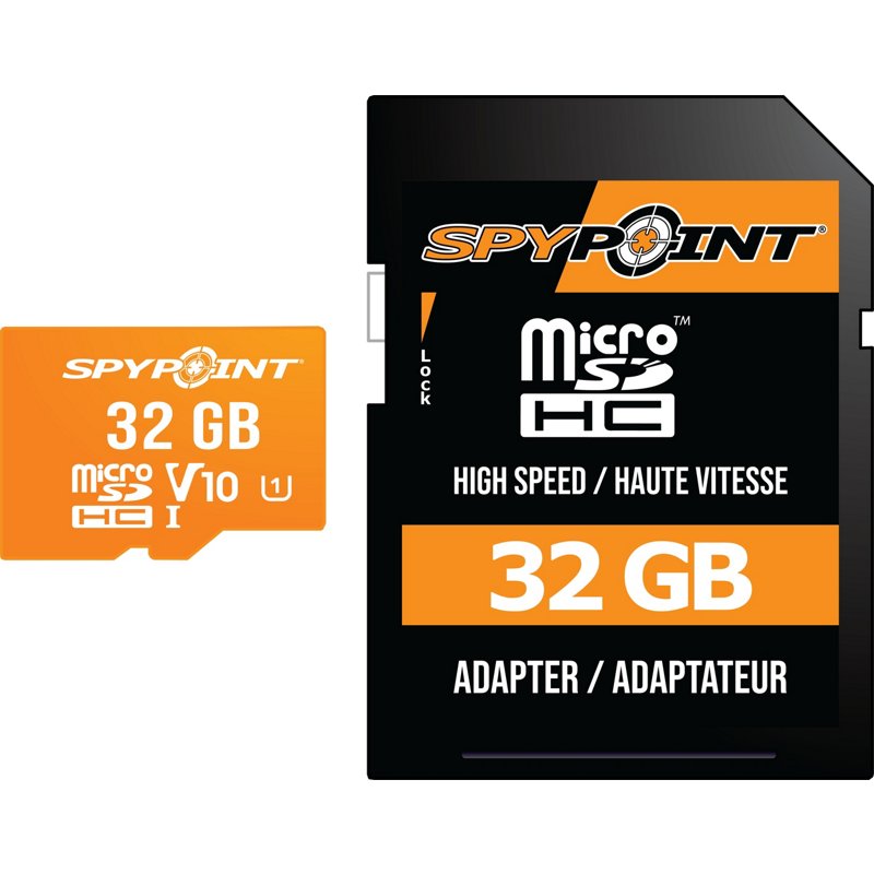 SpyPoint 32 GB Micro SD Card Orange - Game Cameras at Academy Sports