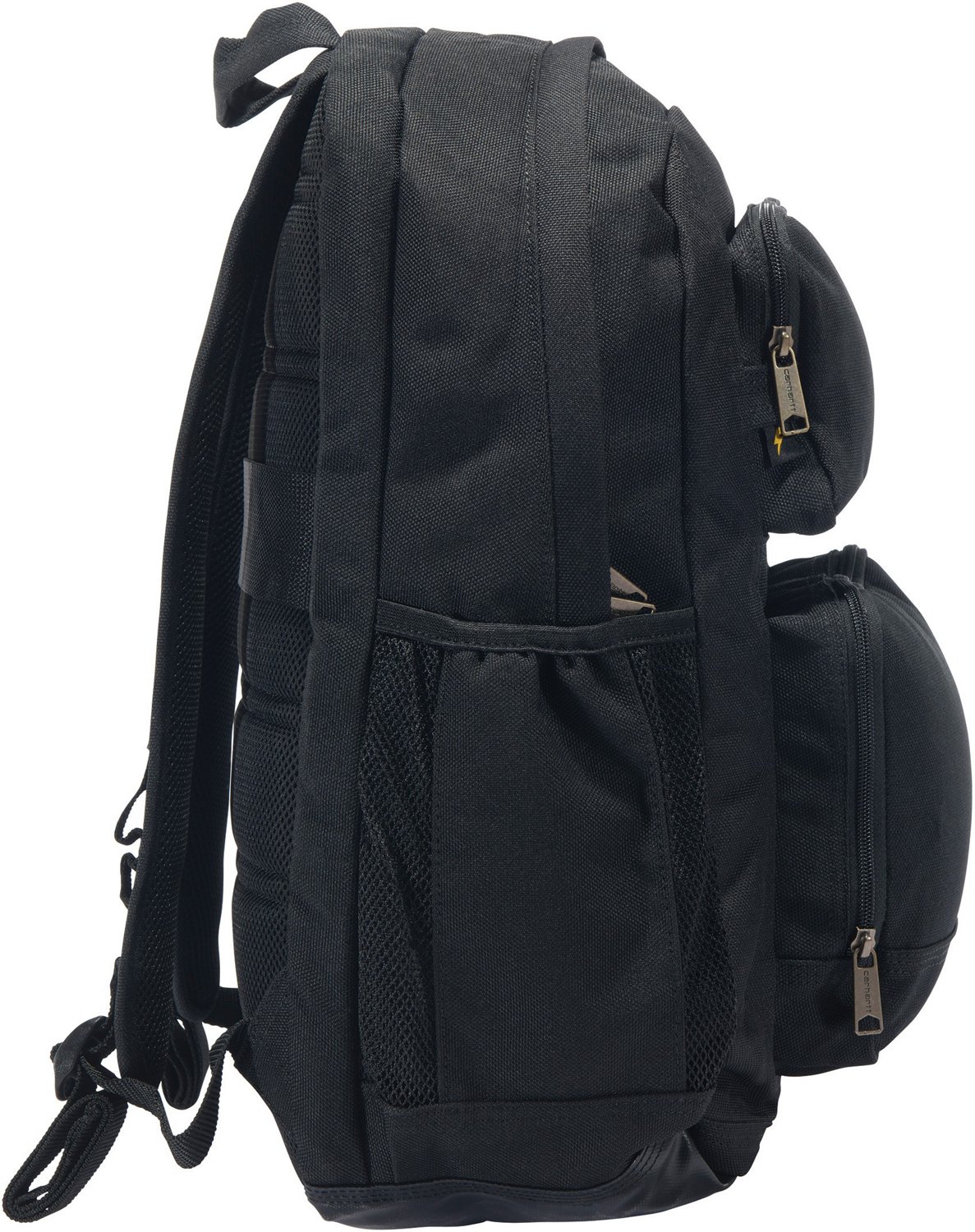 Dual compartment outlet backpack