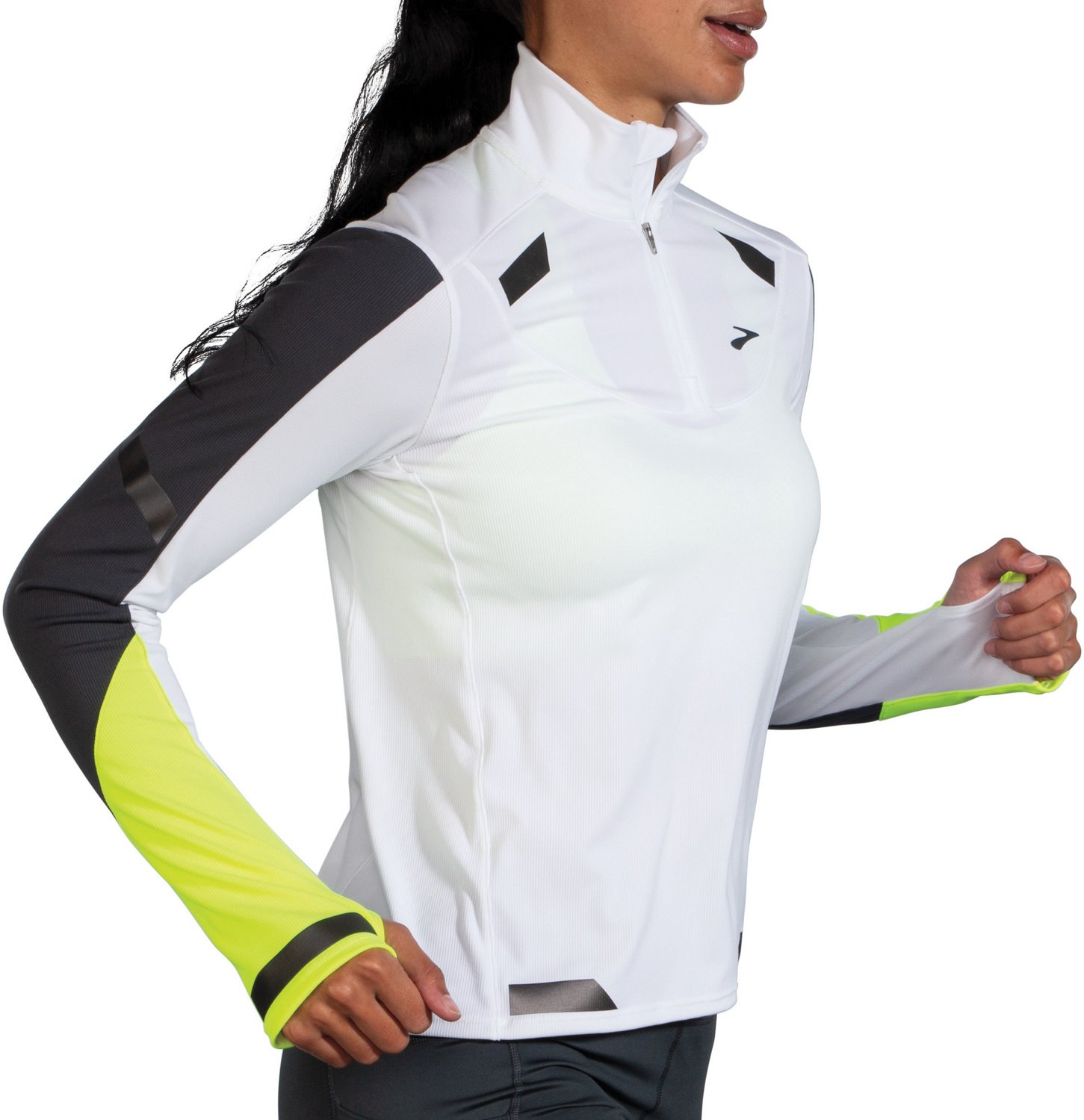 Brooks Women's Run Visible 1/2Zip Pullover Academy