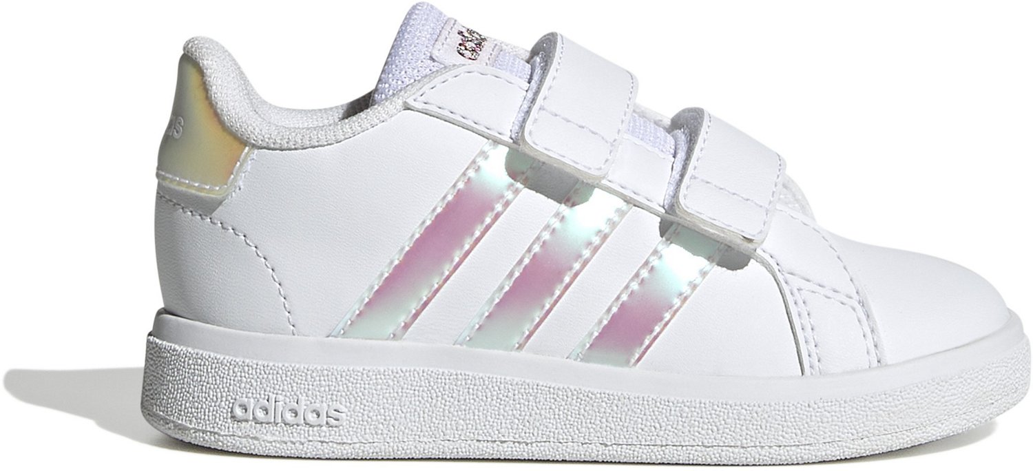 Adidas grand court toddler pink sale