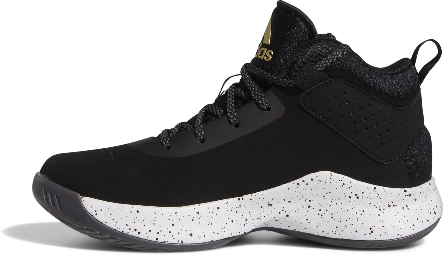 adidas Boys' Cross Em Up 5 Wide Basketball Shoes Academy
