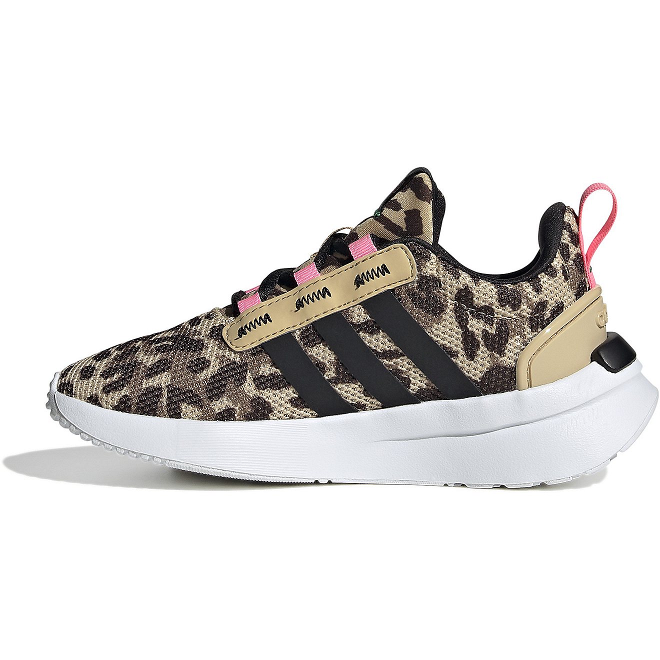 adidas Girls' Racer TR21 Leopard II Running Shoes                                                                                - view number 2
