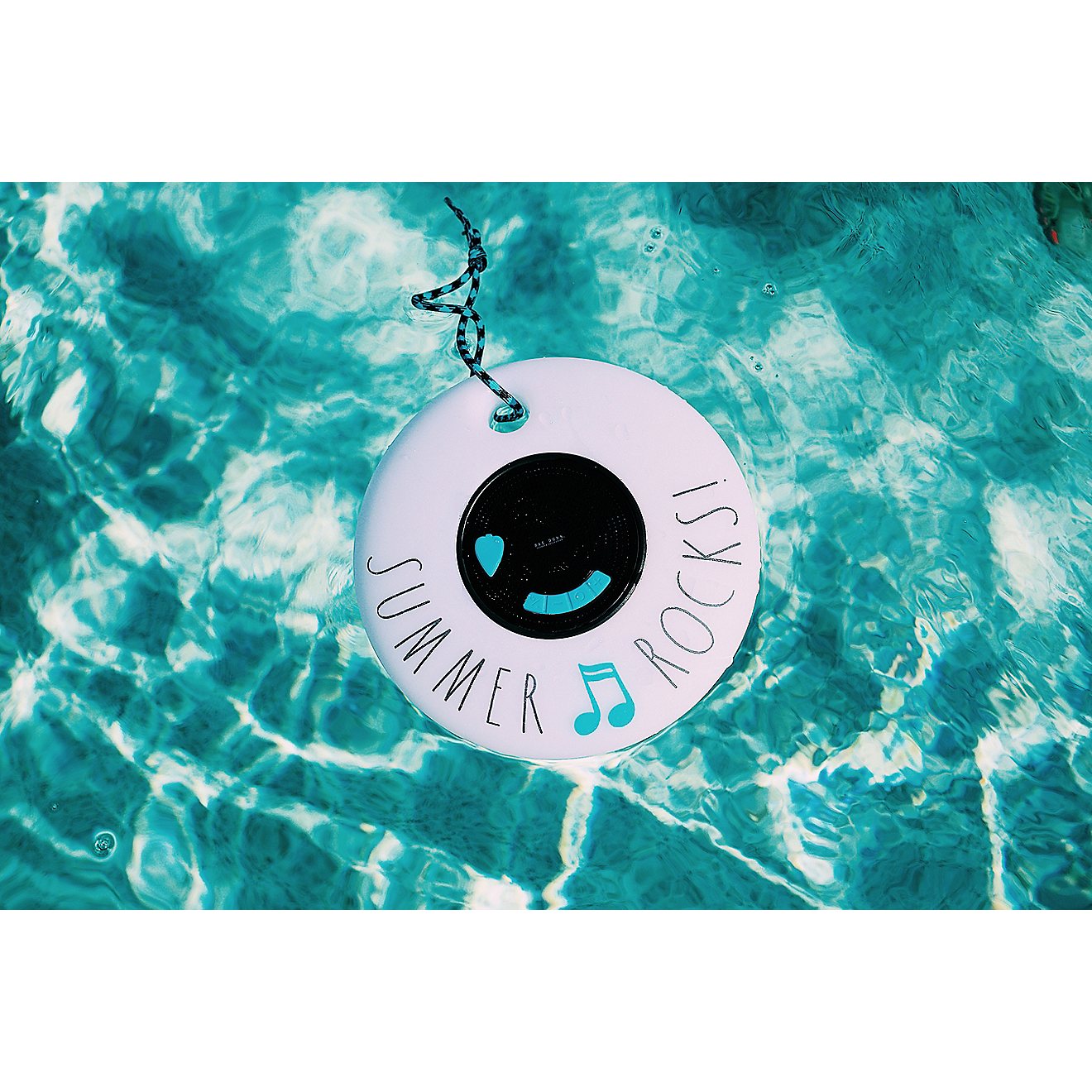CocoNut Float Rae Dunn Collection Summer Rocks Floating Bluetooth Speaker                                                        - view number 3