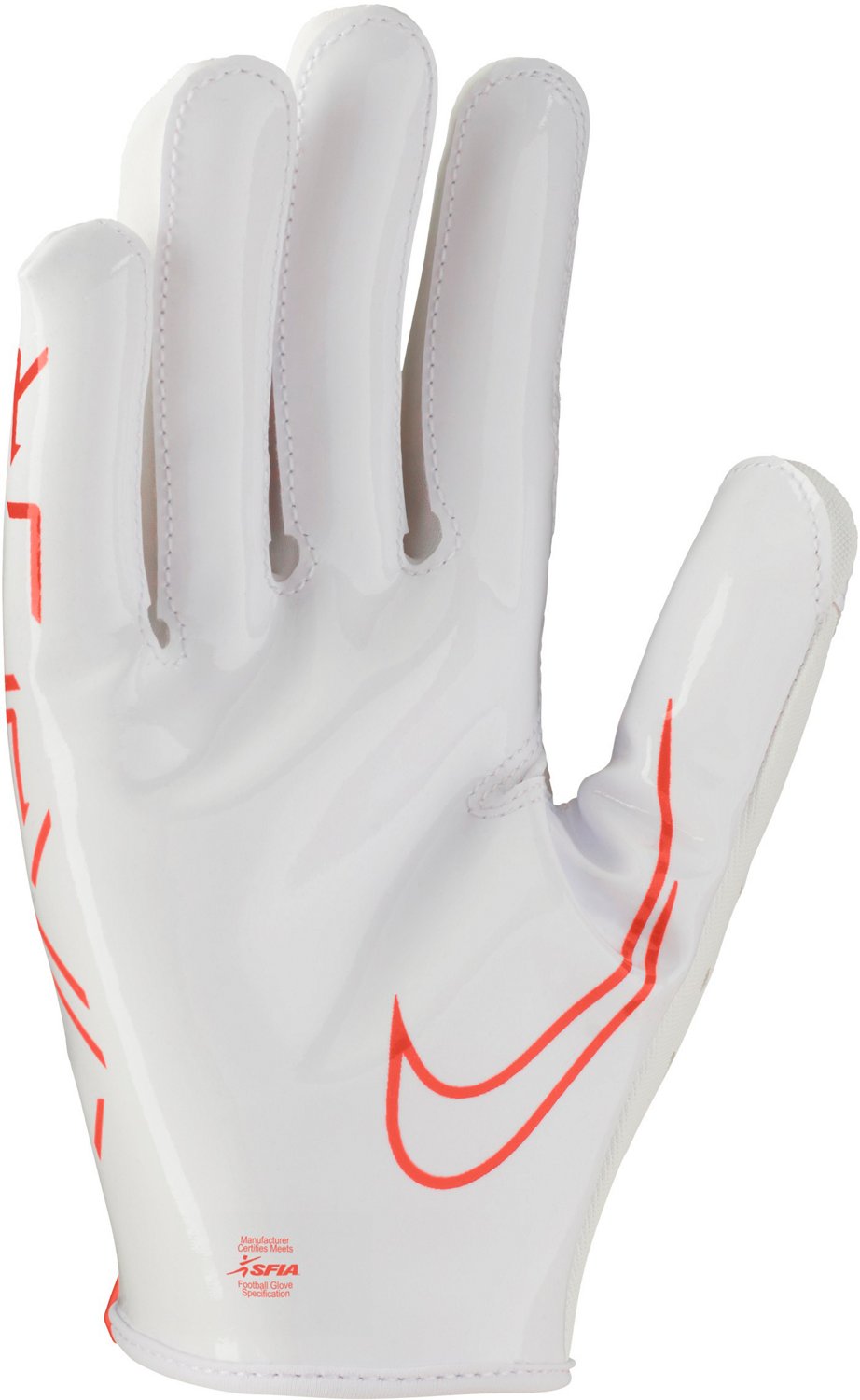 : Nike Youth Vapor Jet 6.0 Football Gloves White