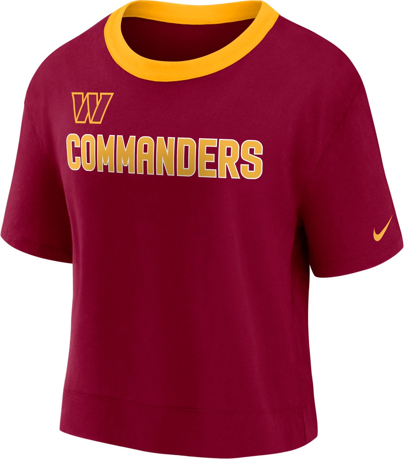 Nike Fashion (NFL Washington Commanders) Women's High-Hip T-Shirt