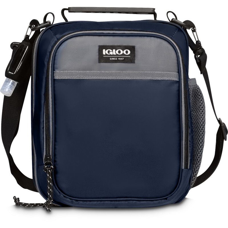 Igloo Vertical Everyday Lunch Box with Hand Sanitizer Blue - Prsnl Coolrs Soft/Hard at Academy Sports