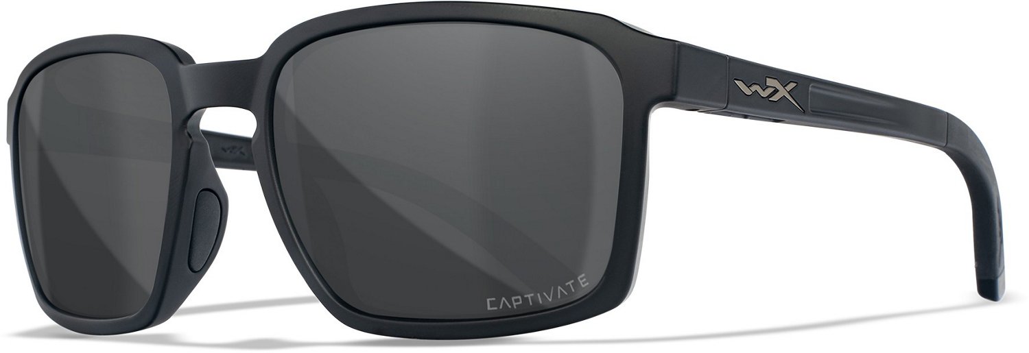 Wiley X Alfa Polarized Captivate Sunglasses Academy