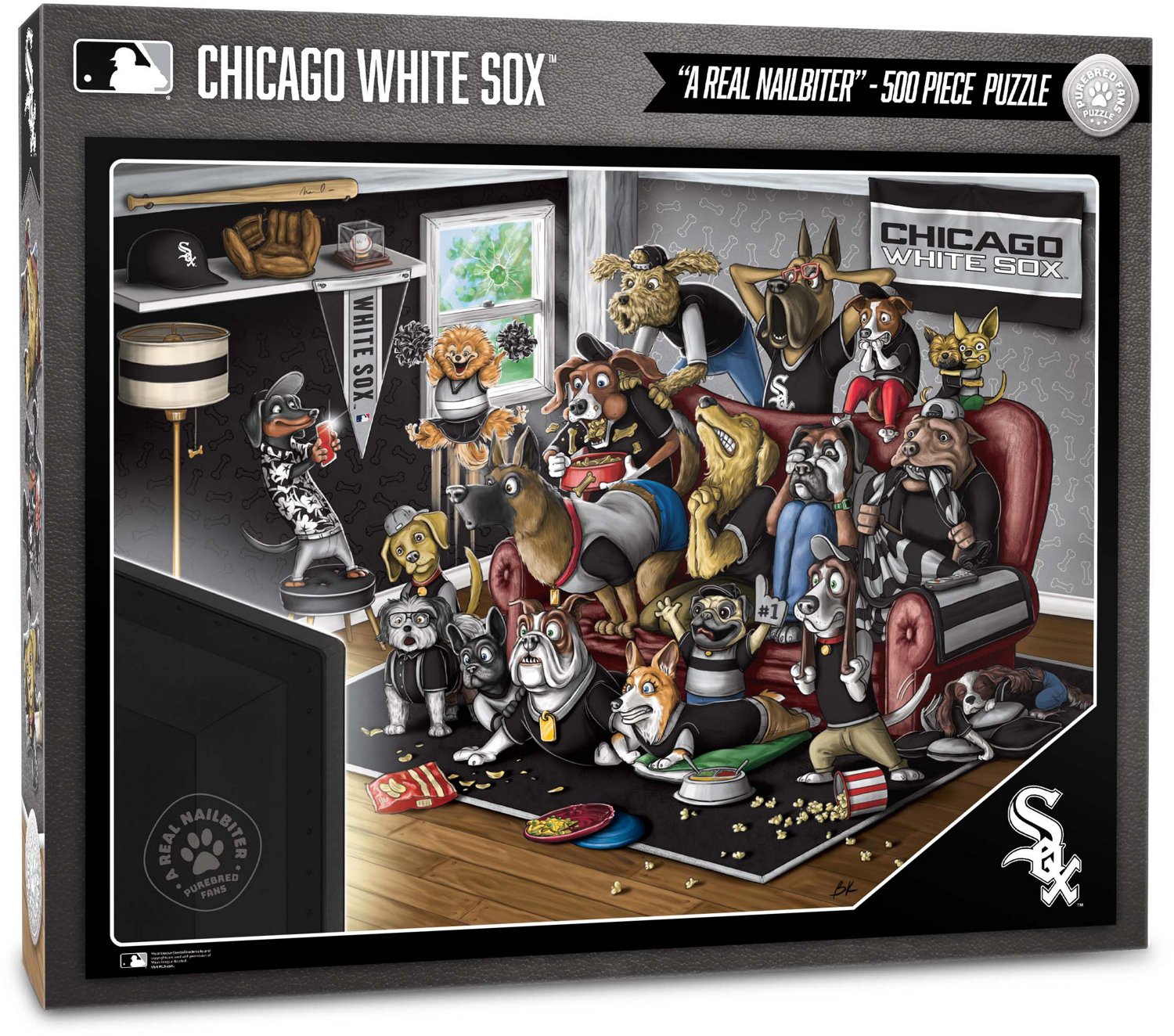 YouTheFan Chicago White Sox Purebred Fans 500 Piece Puzzle