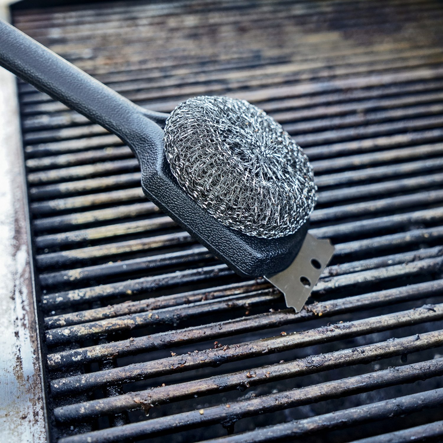 Even Embers Steel Wool Grill Brush Academy