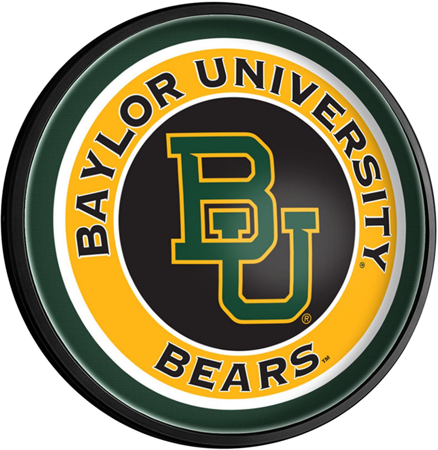 The Fan-Brand Baylor University Round Slimline Lighted Sign | Academy