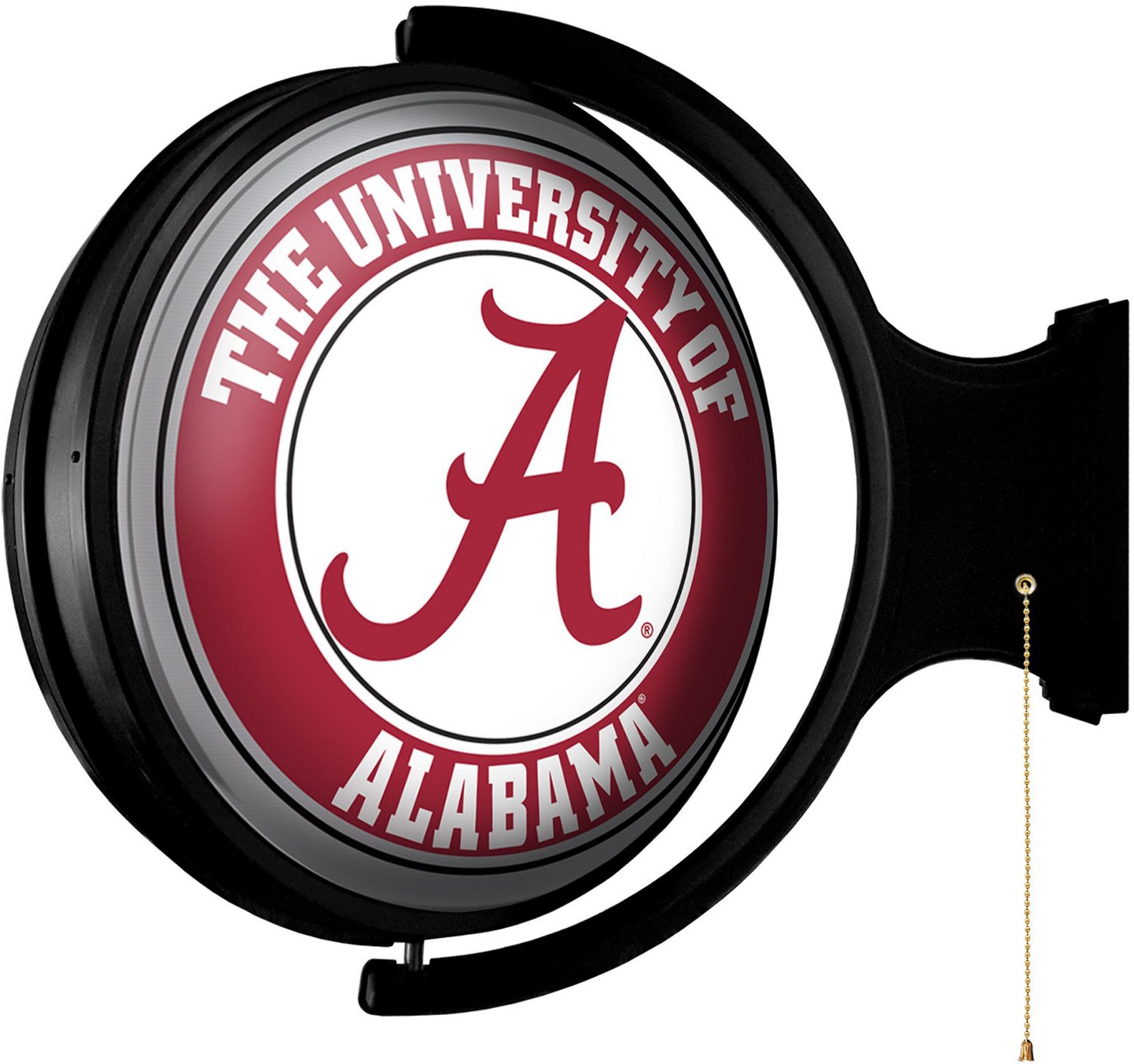 The Fan-Brand University of Alabama Round Rotating Lighted Sign  - view number 2