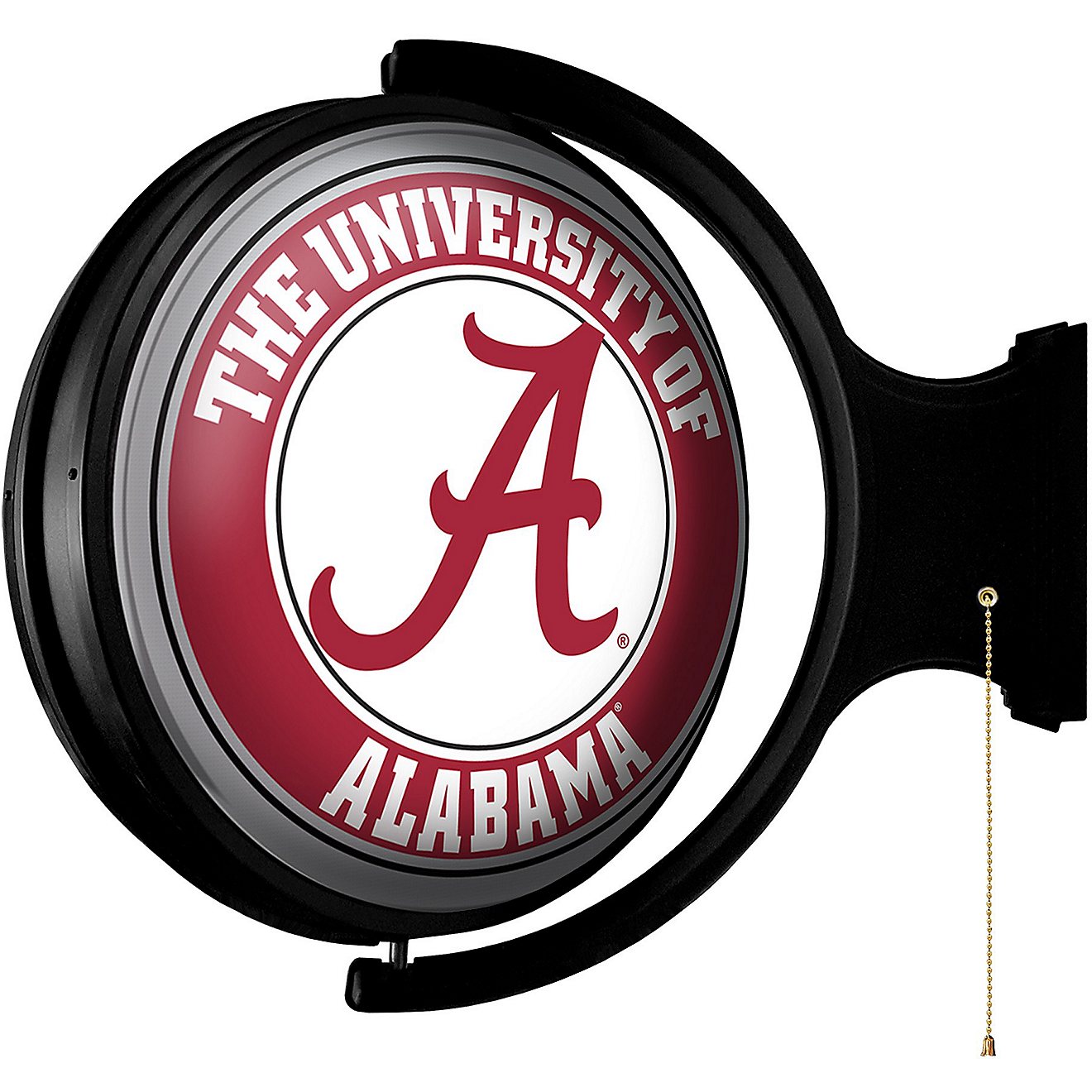 The Fan-Brand University of Alabama Round Rotating Lighted Sign                                                                  - view number 2