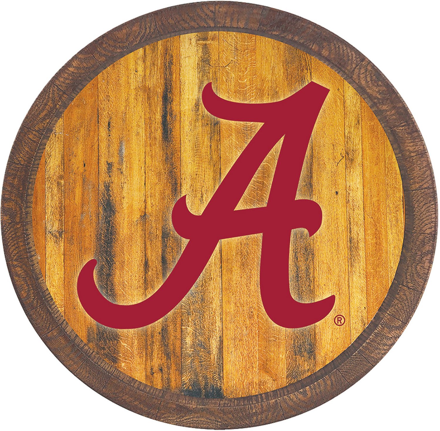 The Fan-Brand University of Alabama Faux Barrel Top Sign