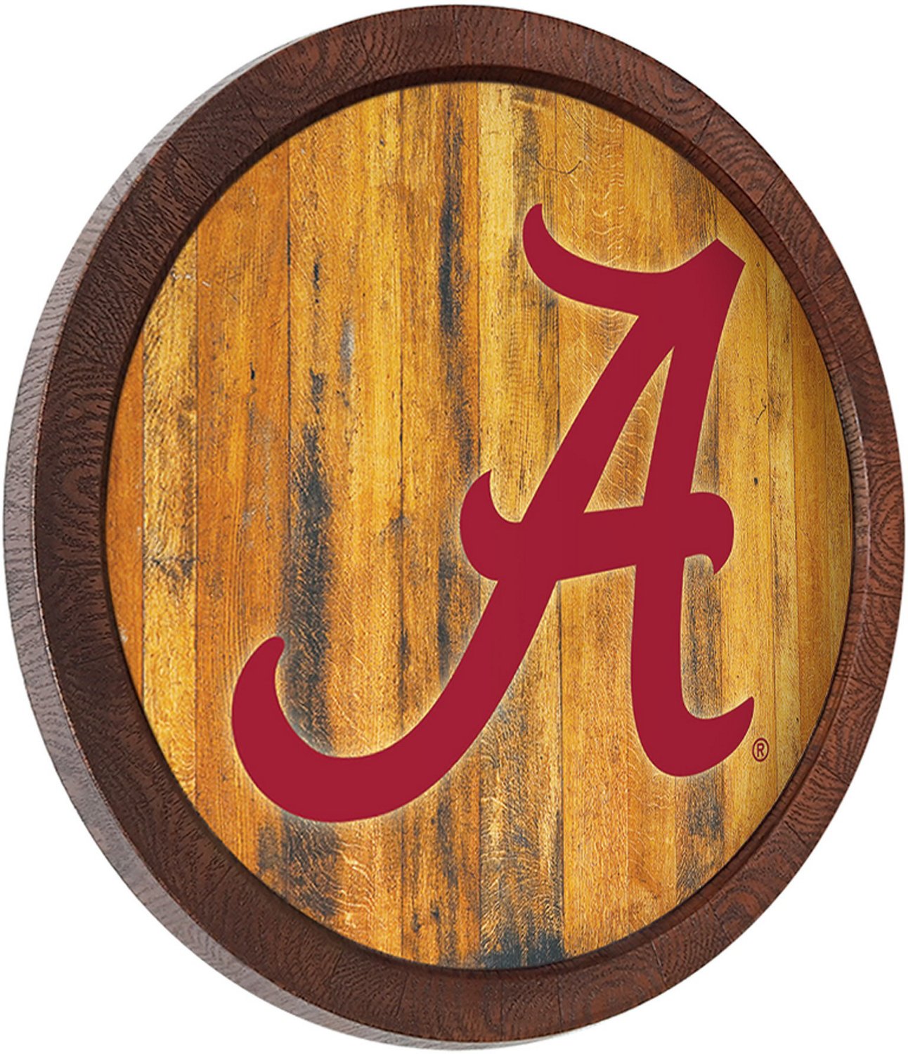 The Fan-Brand University of Alabama Faux Barrel Top Sign - view number 2