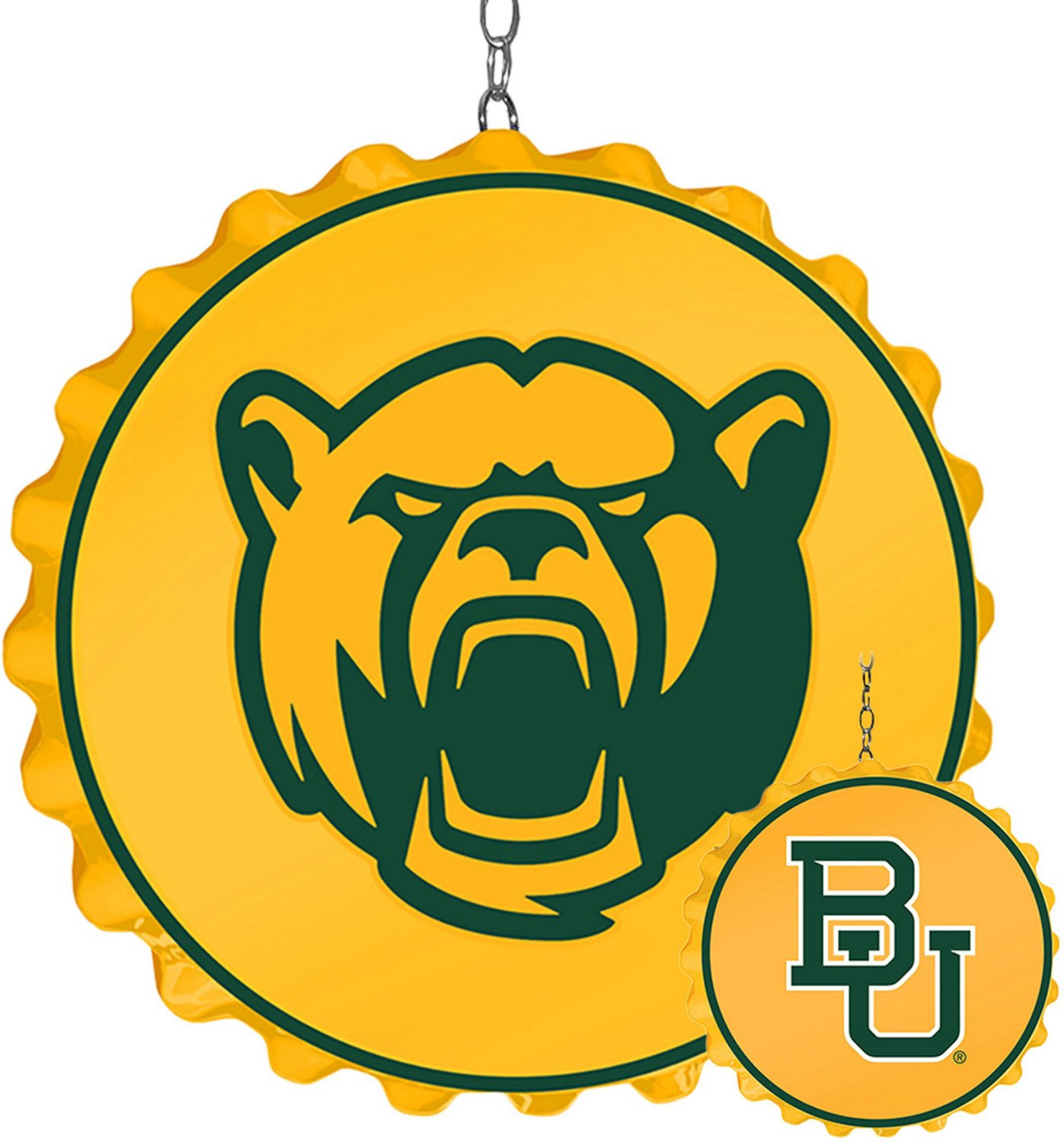 The Fan-Brand Baylor University Bottle Cap Dangler                                                                               - view number 1