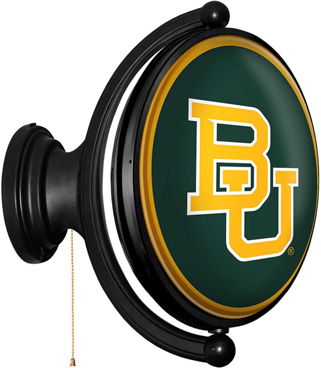 The Fan-Brand Baylor University Oval Rotating Lighted Sign - view number 2