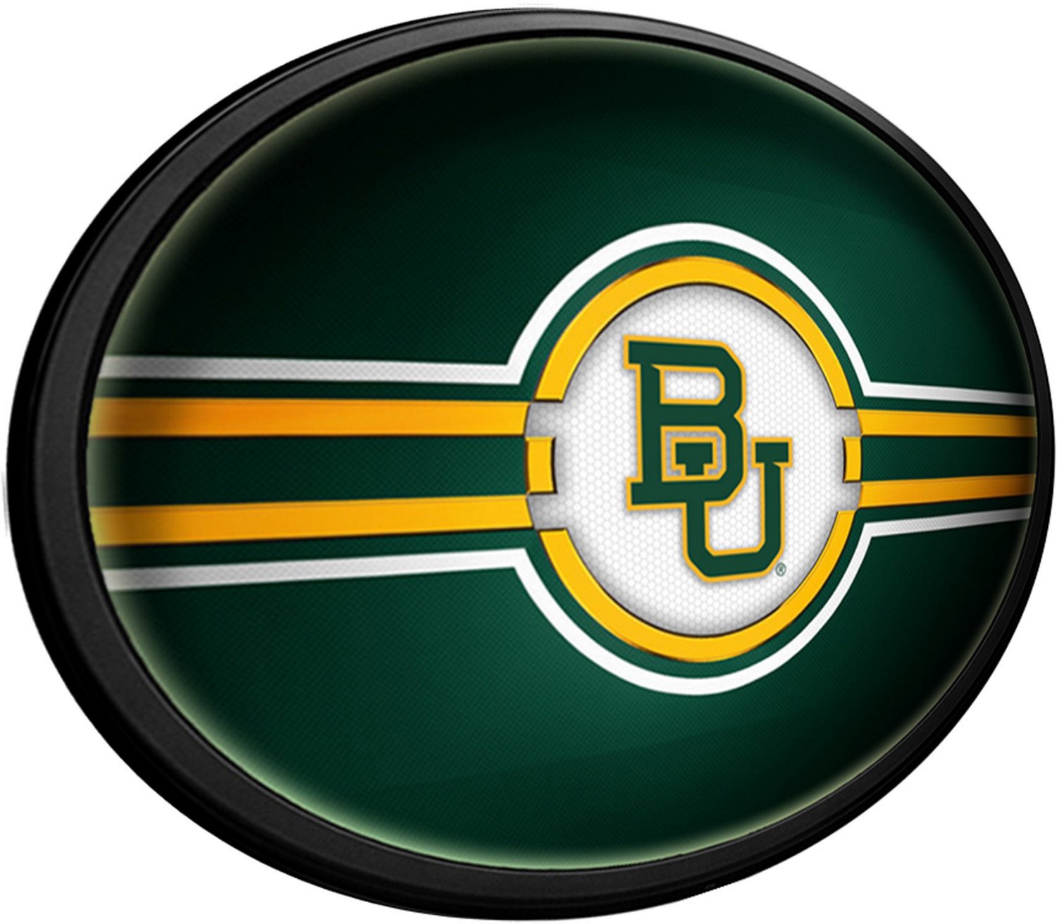 The Fan-Brand Baylor University Oval Slimline Lighted Sign - view number 2