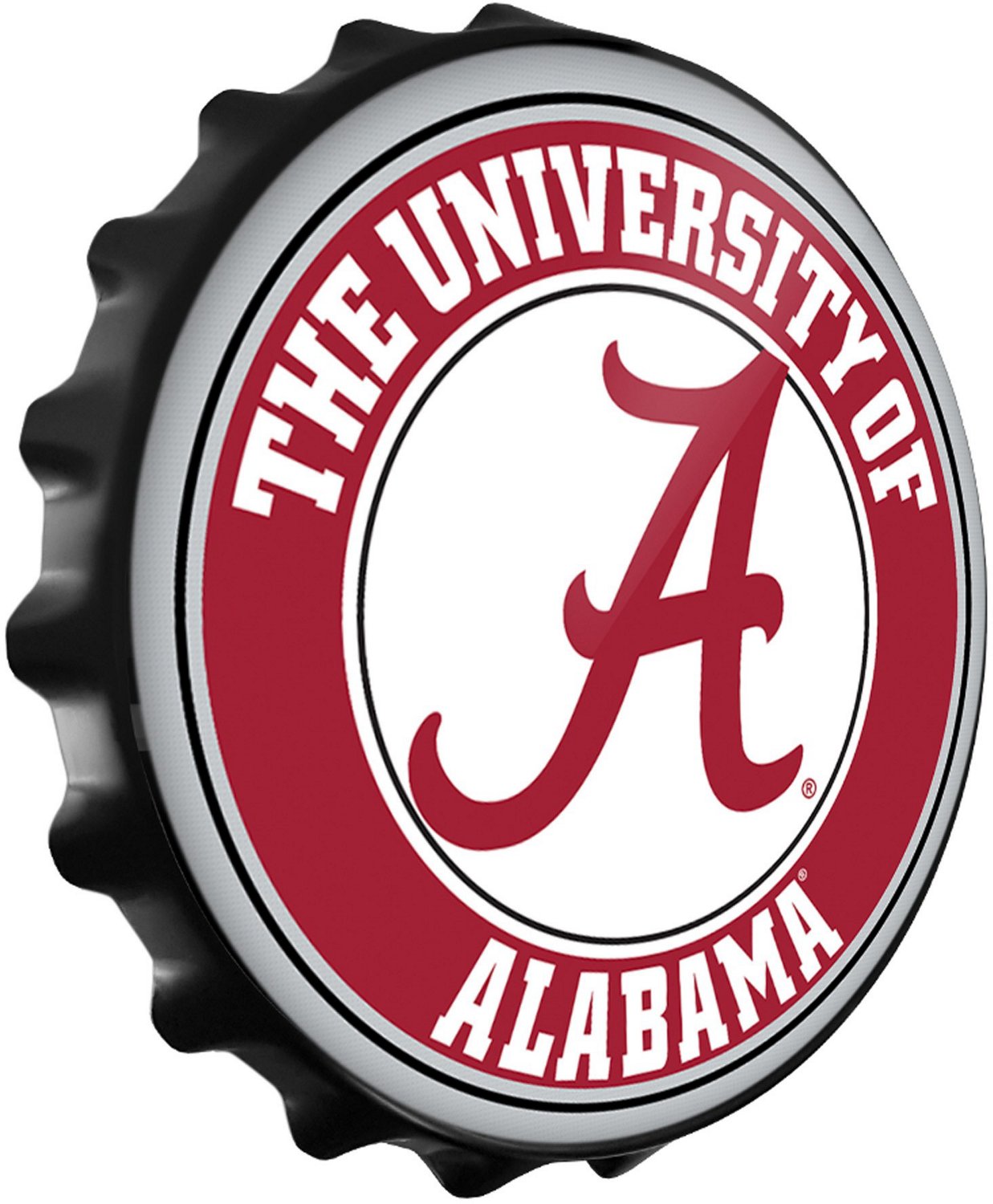 The Fan-Brand University of Alabama Bottle Cap Sign  - view number 2