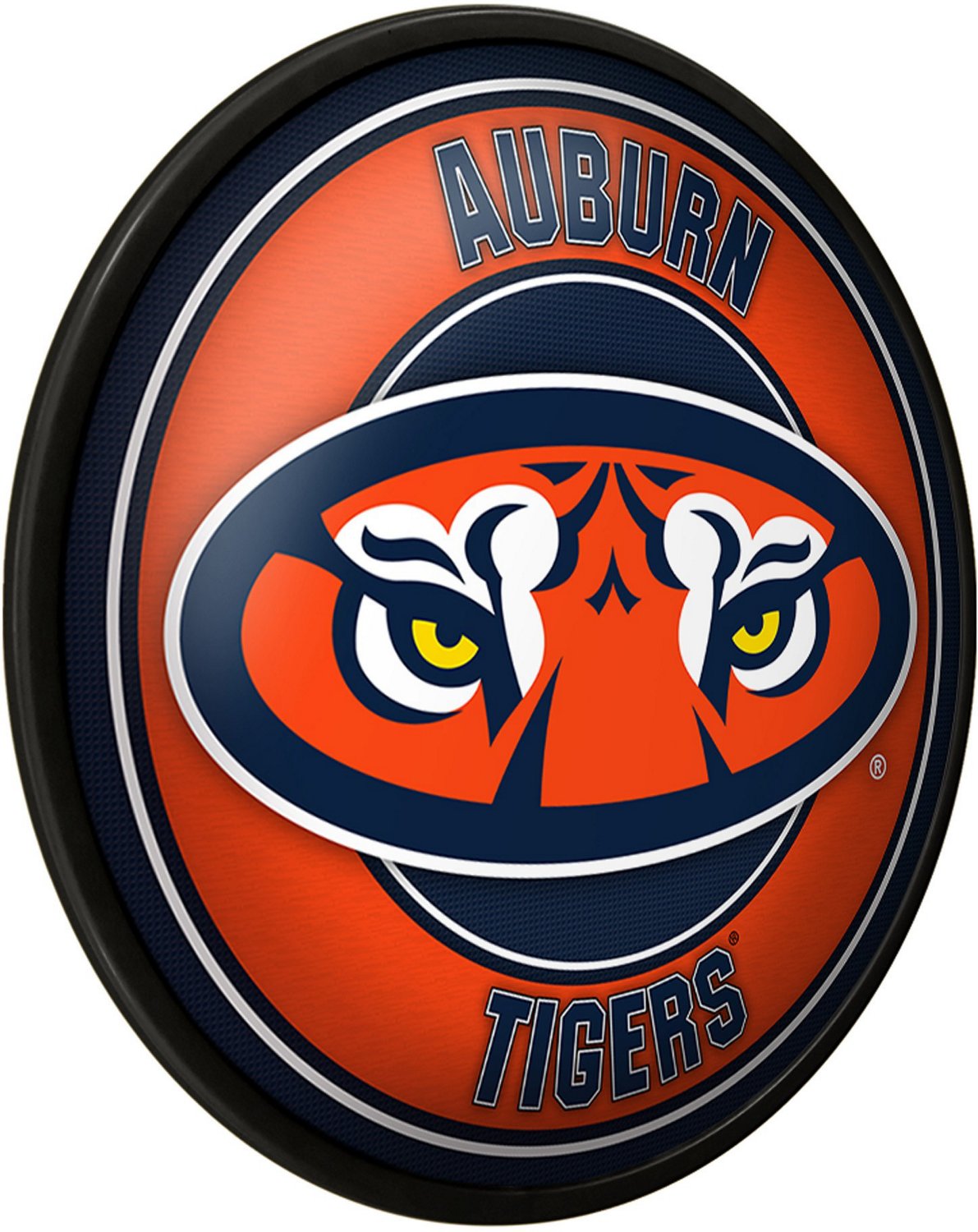 The Fan-Brand Auburn University Tiger Eyes Modern Mirrored Disc Sign - view number 2