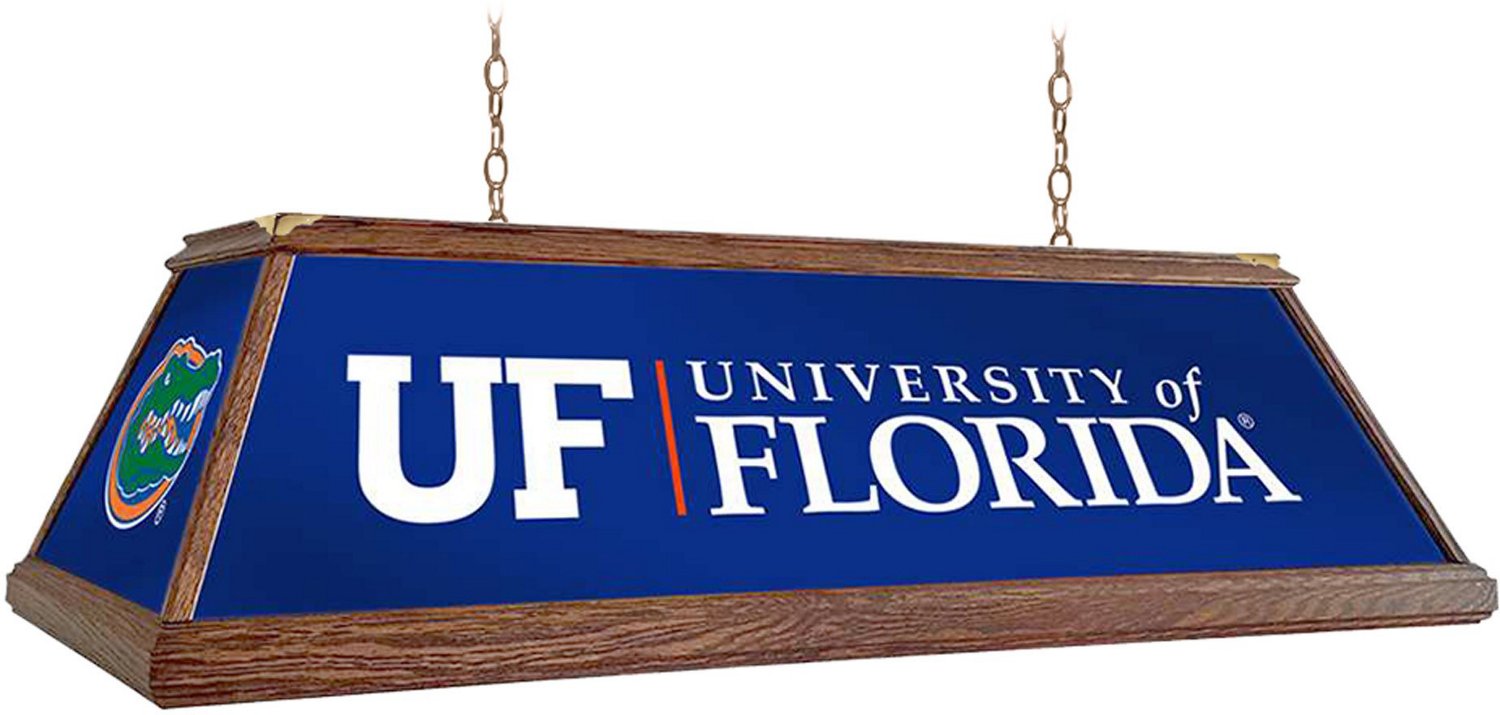 The Fan-Brand University of Florida Premium Wood Pool Table Light