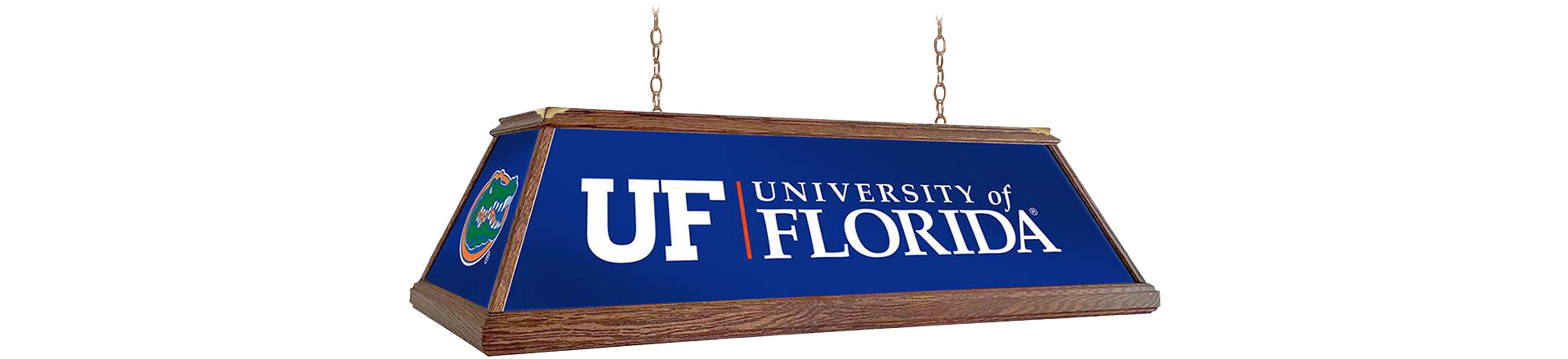 The Fan-Brand University of Florida Premium Wood Pool Table Light